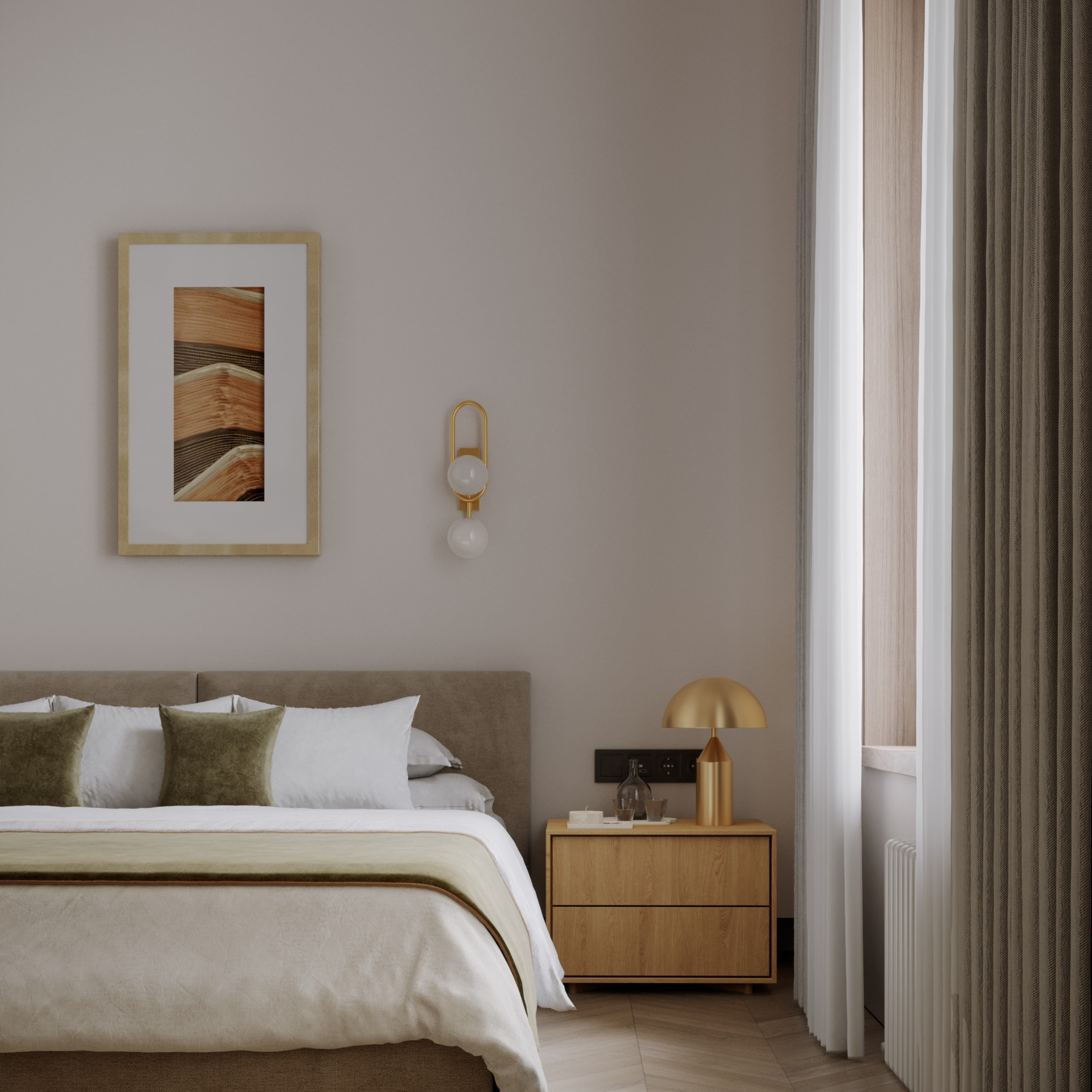 Kitchen «L'Art Culinaire». Портфолио 3D визуализатора