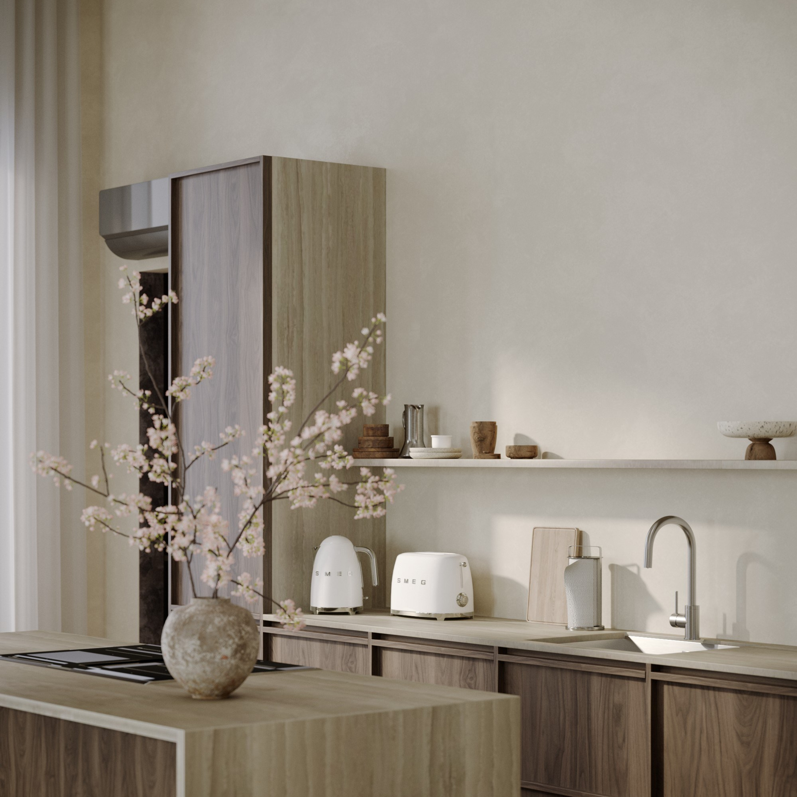 Culinaire «Marbre Noble». Портфолио 3D визуализатора