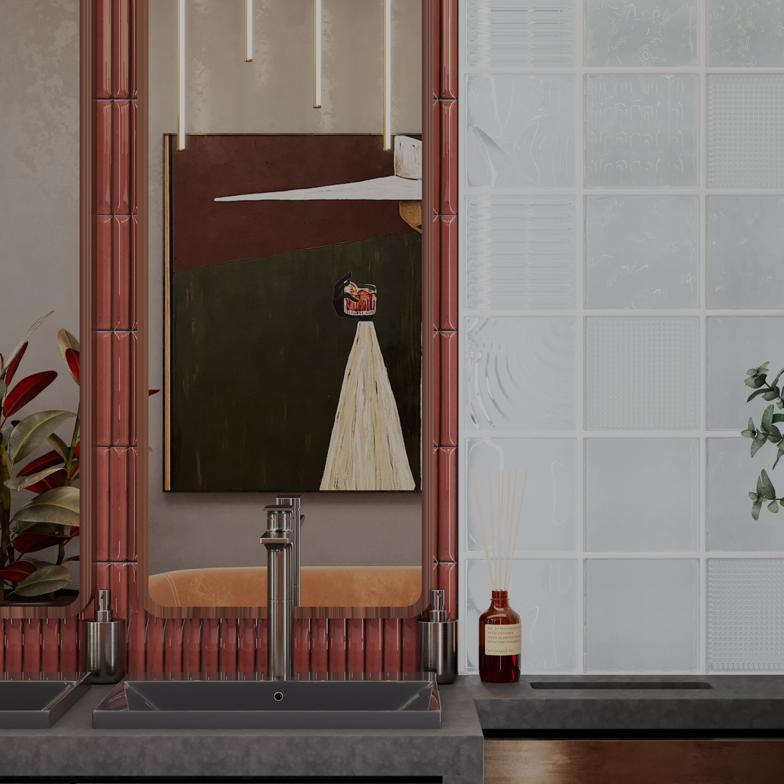 Ресторан Astoria. Портфолио 3D визуализатора