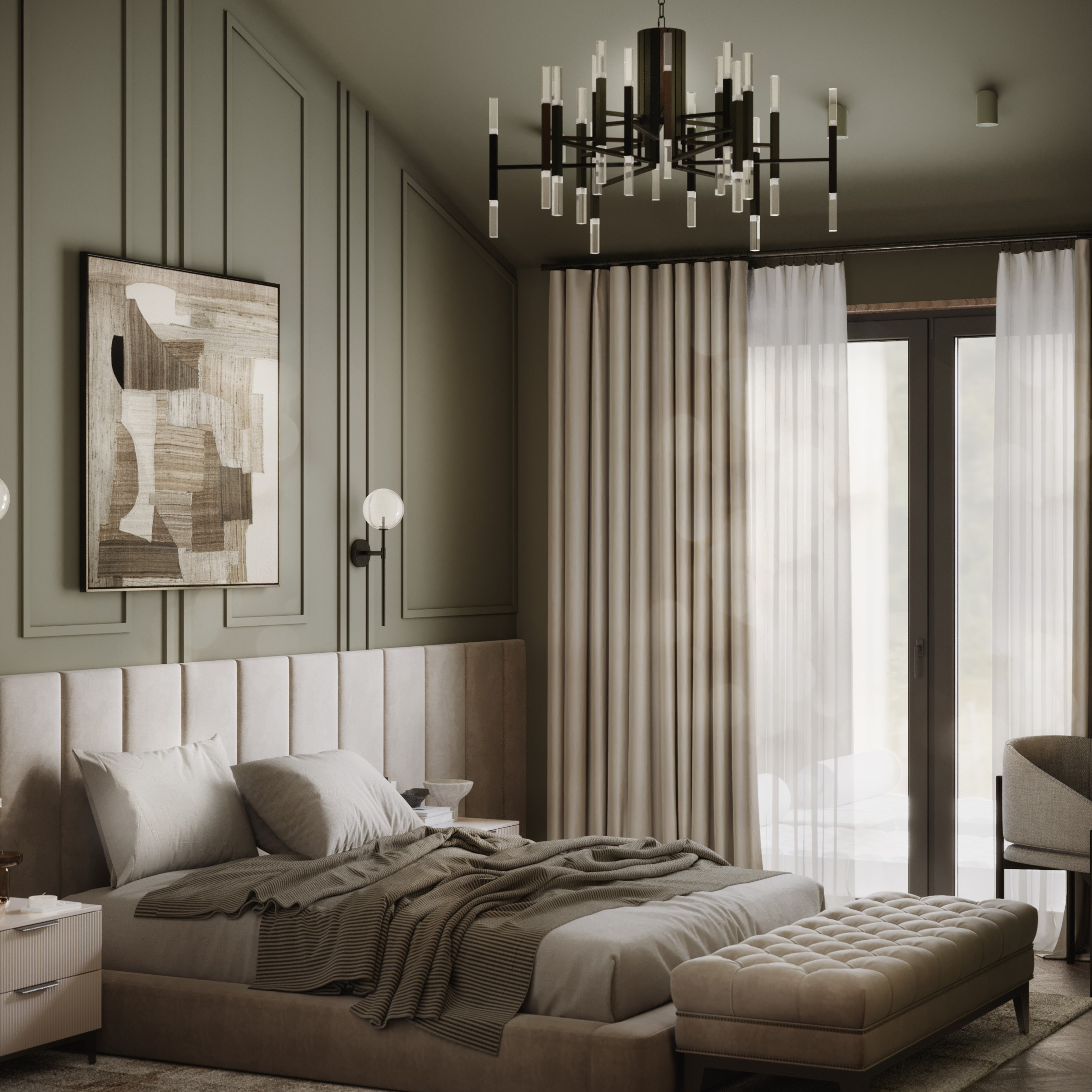 Kitchen «L'Art Culinaire». Портфолио 3D визуализатора