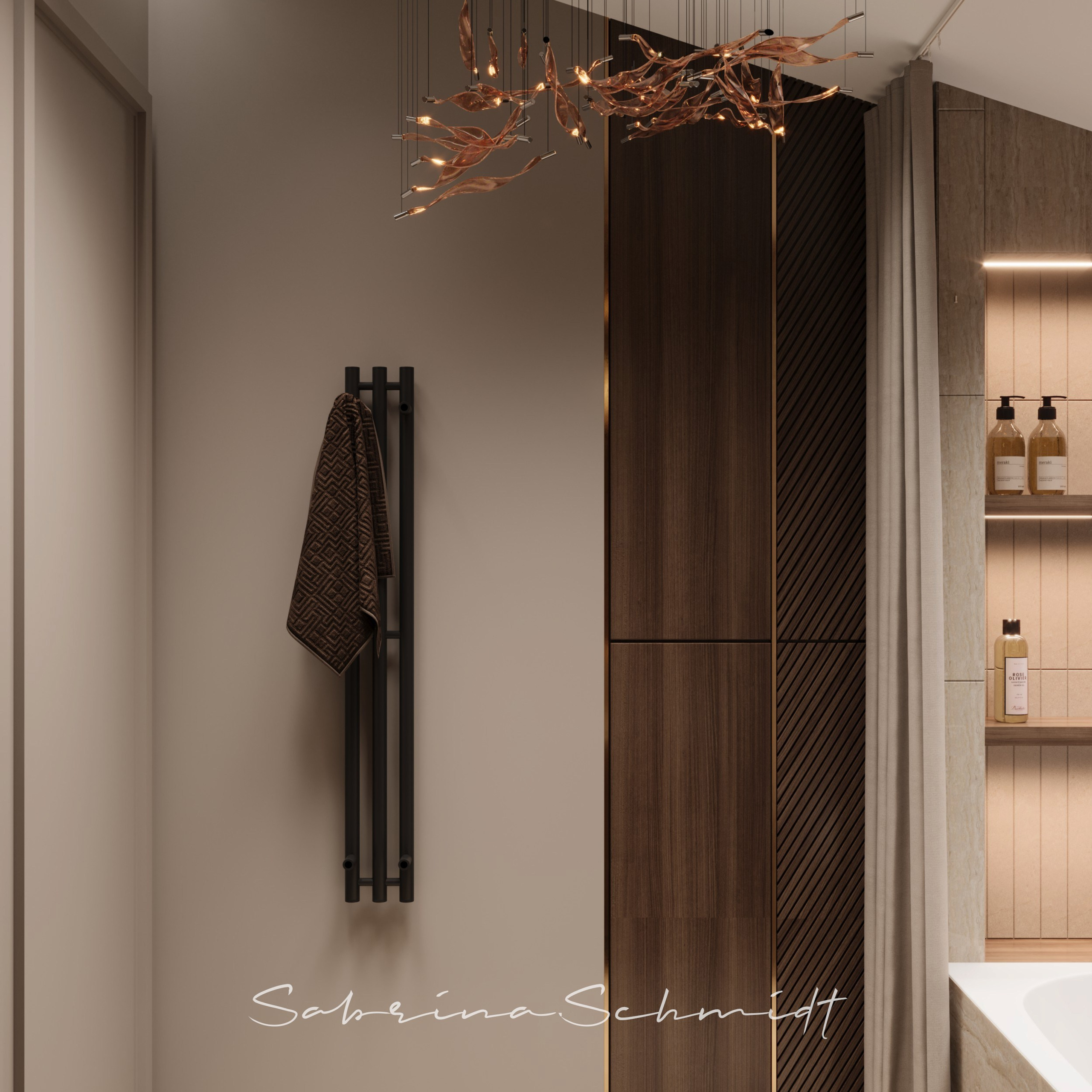 Bath «Reflet d'Opale». Портфолио 3D визуализатора