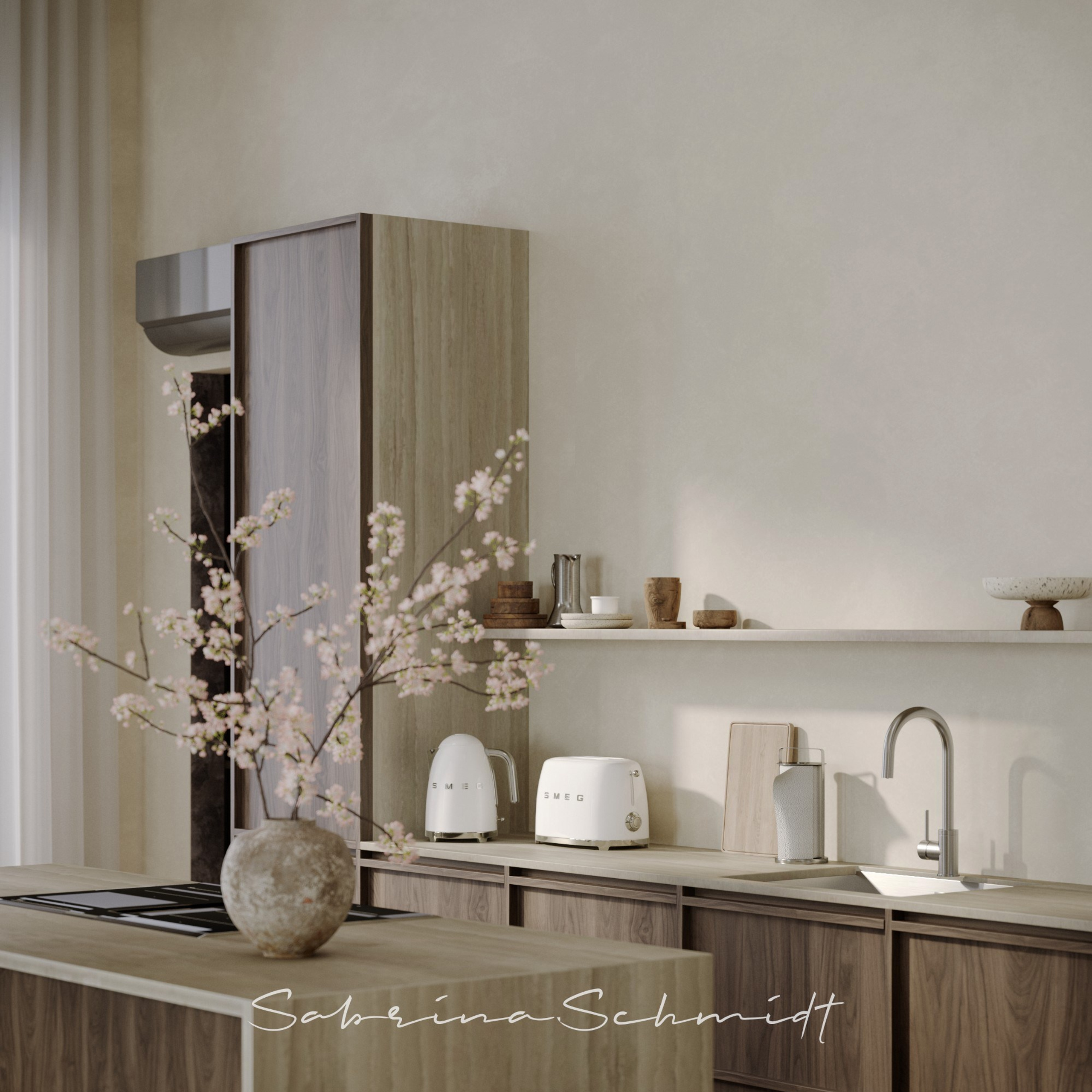 Culinaire «Marbre Noble». Портфолио 3D визуализатора