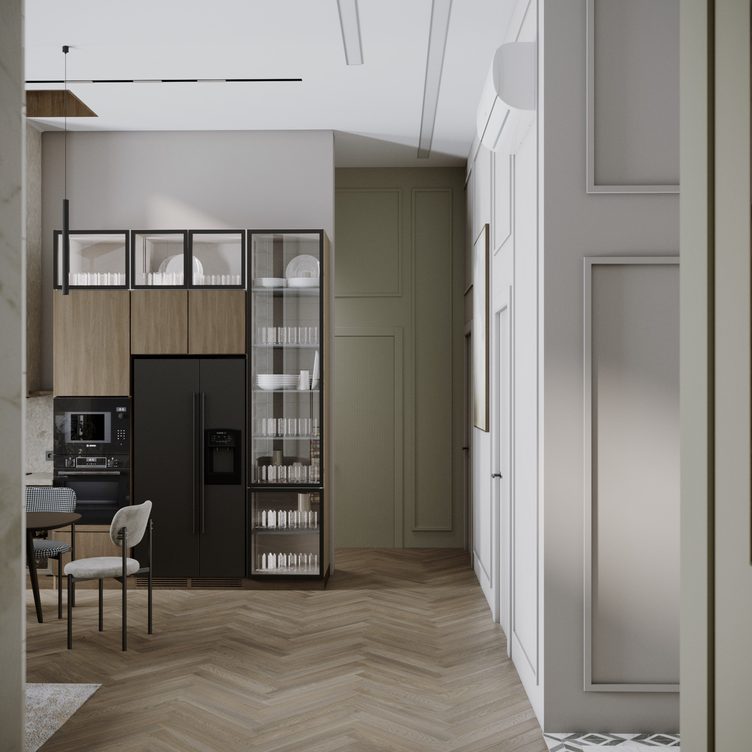 Kitchen «L'Art Culinaire». Портфолио 3D визуализатора