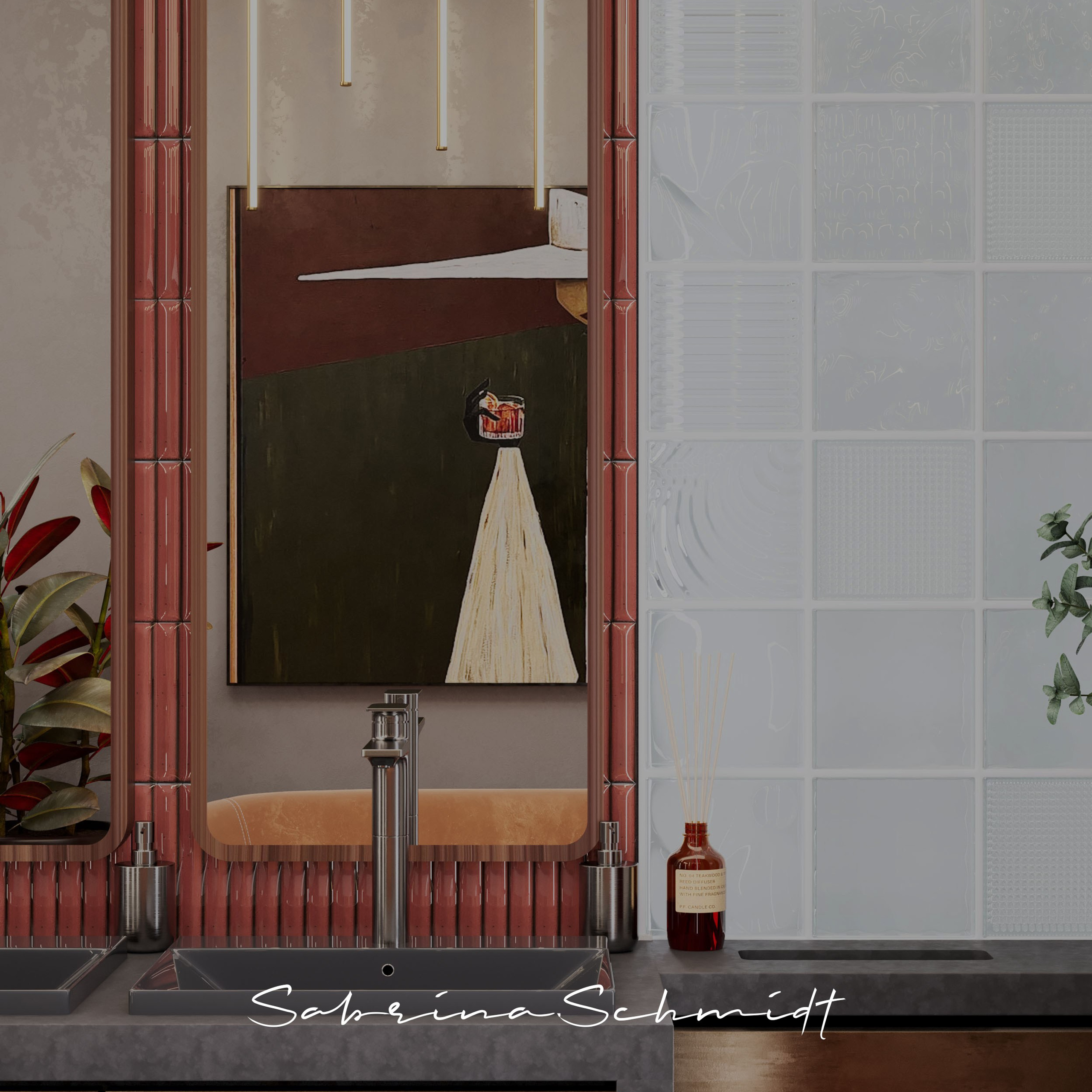 Ресторан Astoria. Портфолио 3D визуализатора