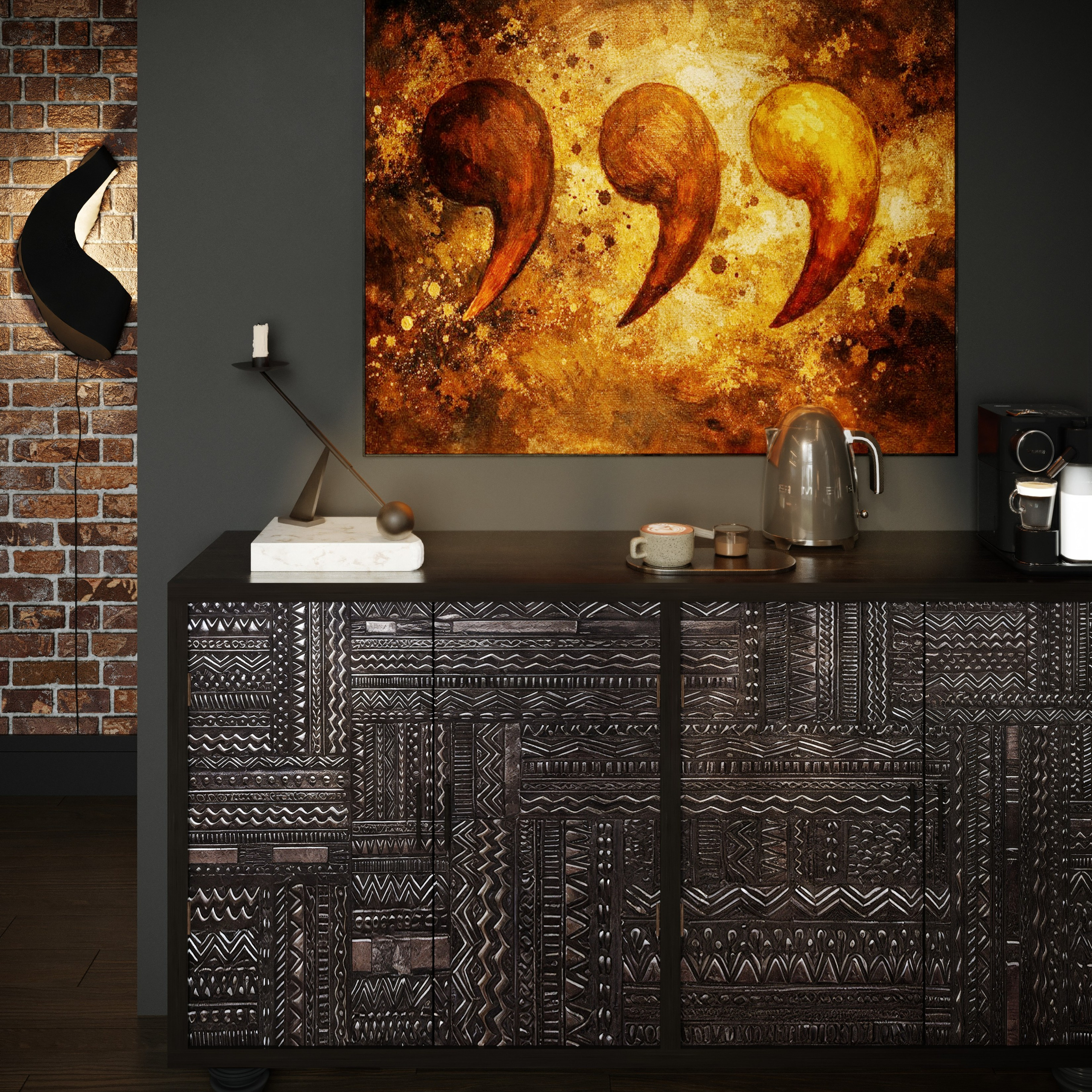 Кабинет. Портфолио 3D визуализатора