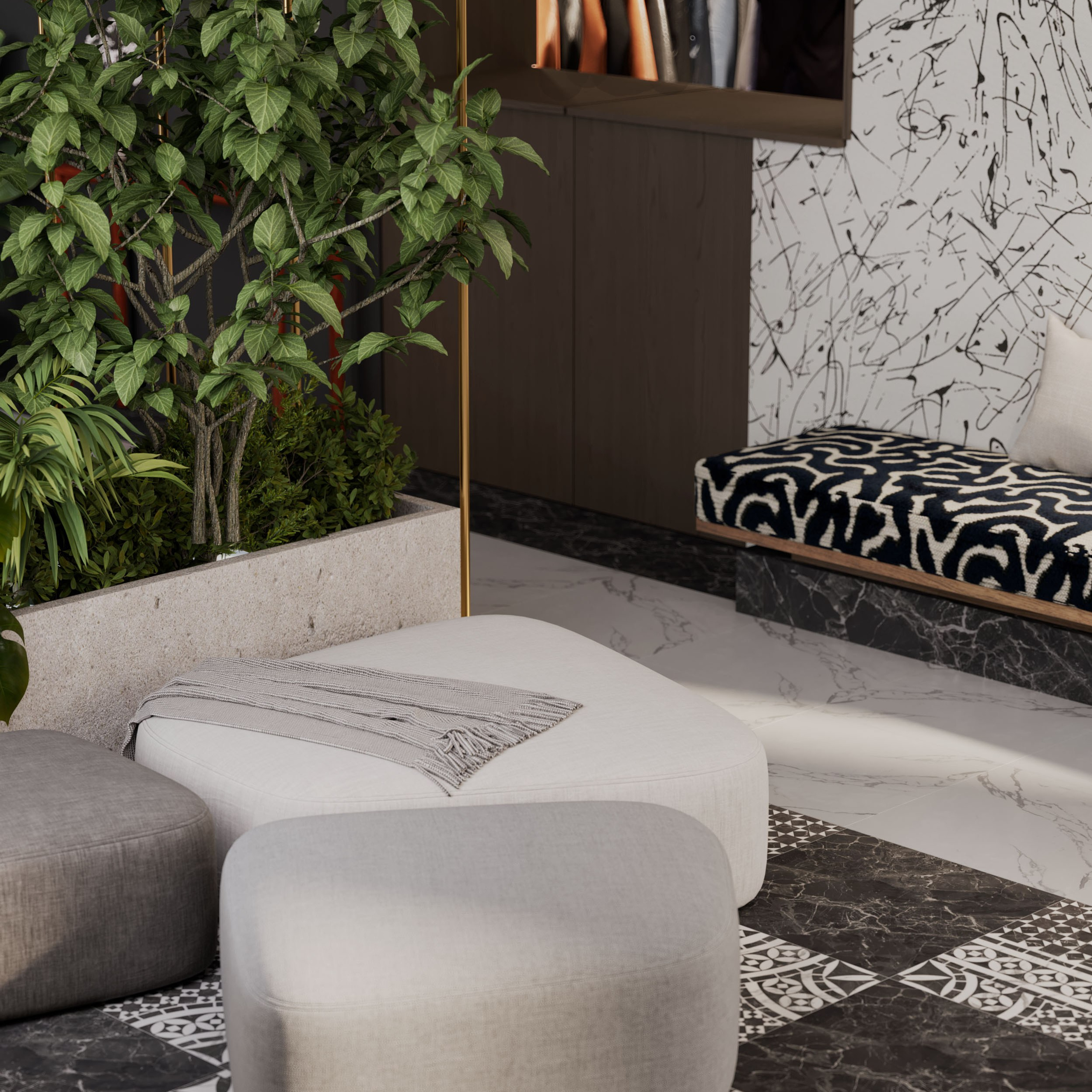 Ресторан Astoria. Портфолио 3D визуализатора