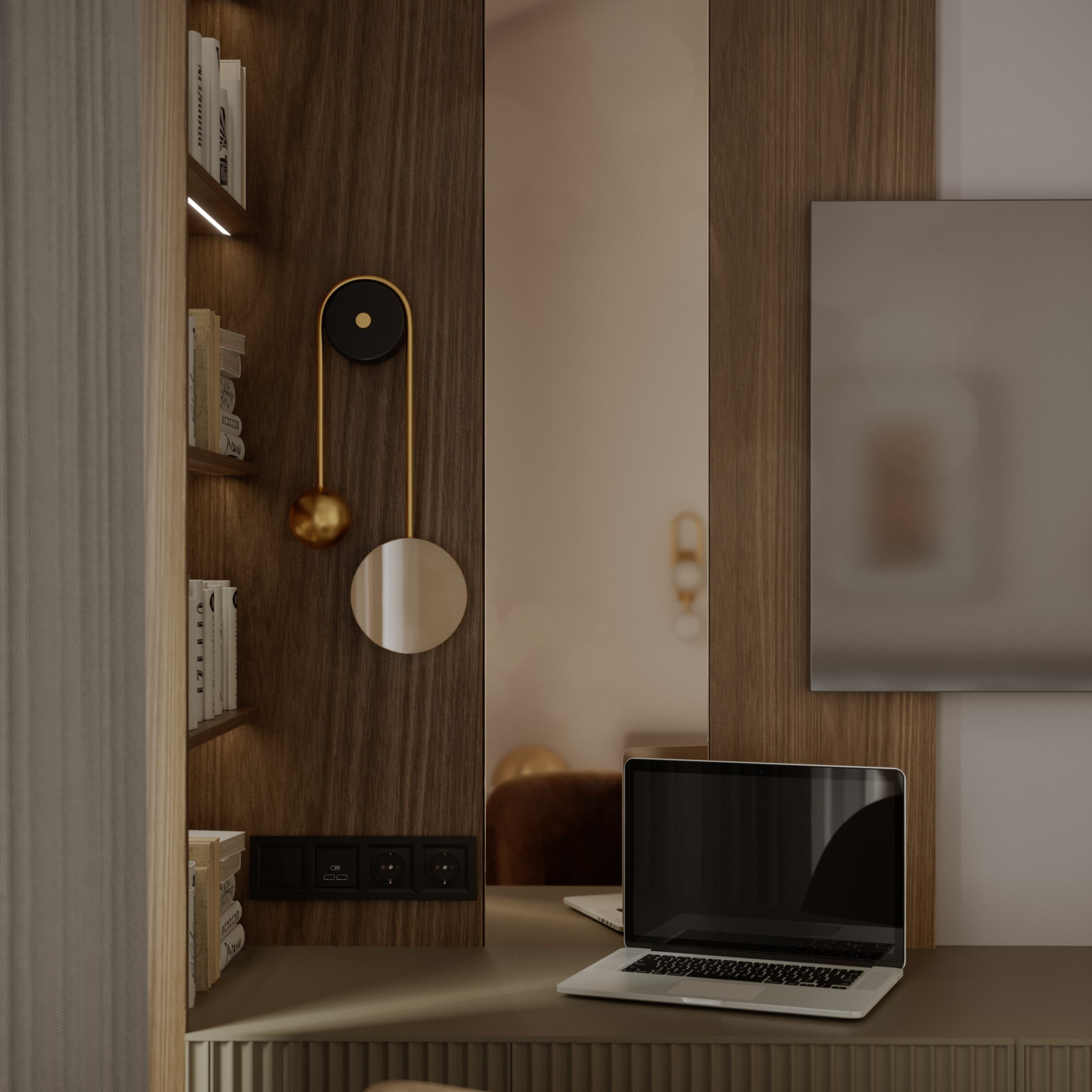 Kitchen «L'Art Culinaire». Портфолио 3D визуализатора