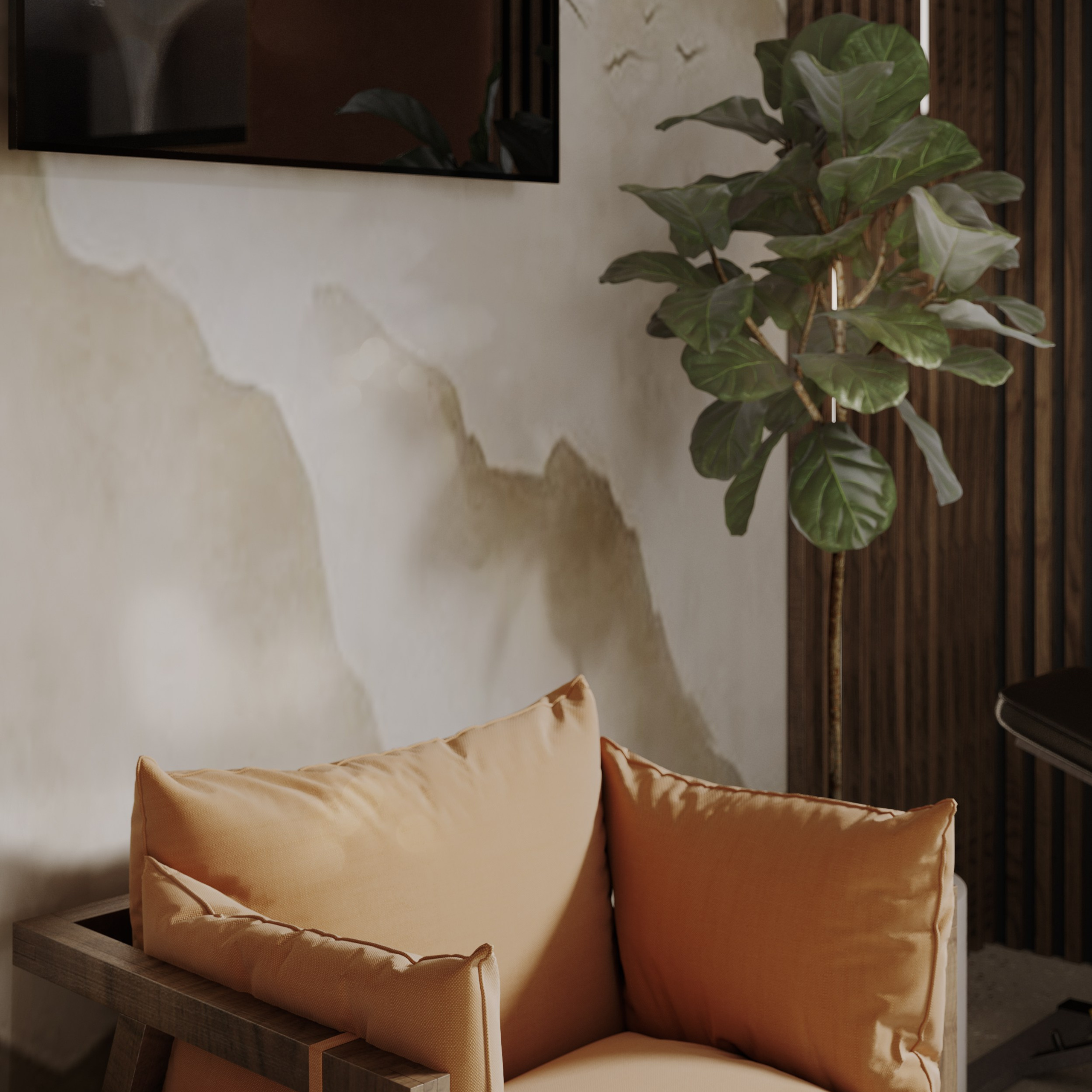 Home gym «Pigment». Портфолио 3D визуализатора