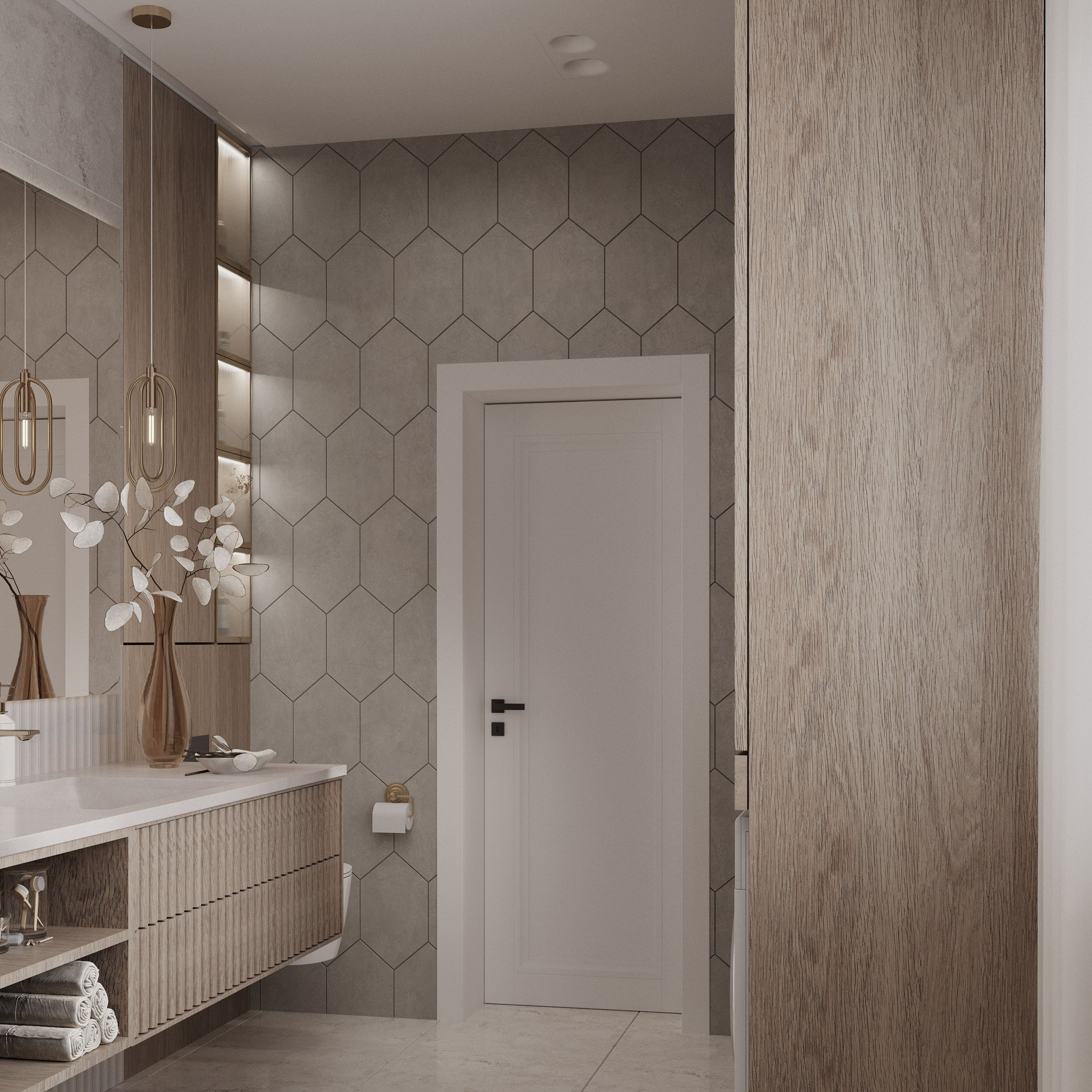 Spa «Brume de Jade». Портфолио 3D визуализатора