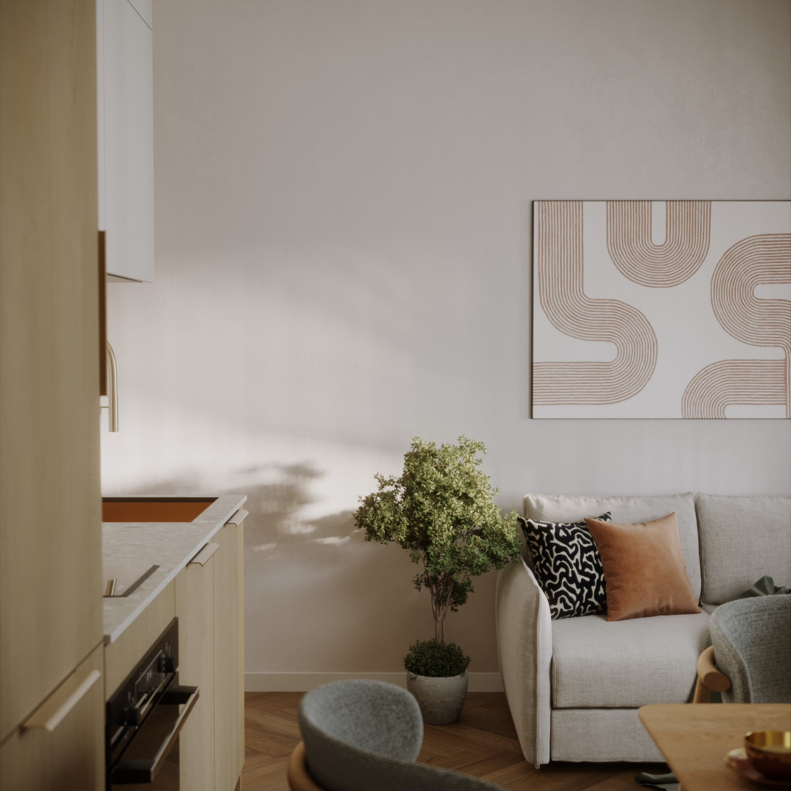 Apart 604. Портфолио 3D визуализатора