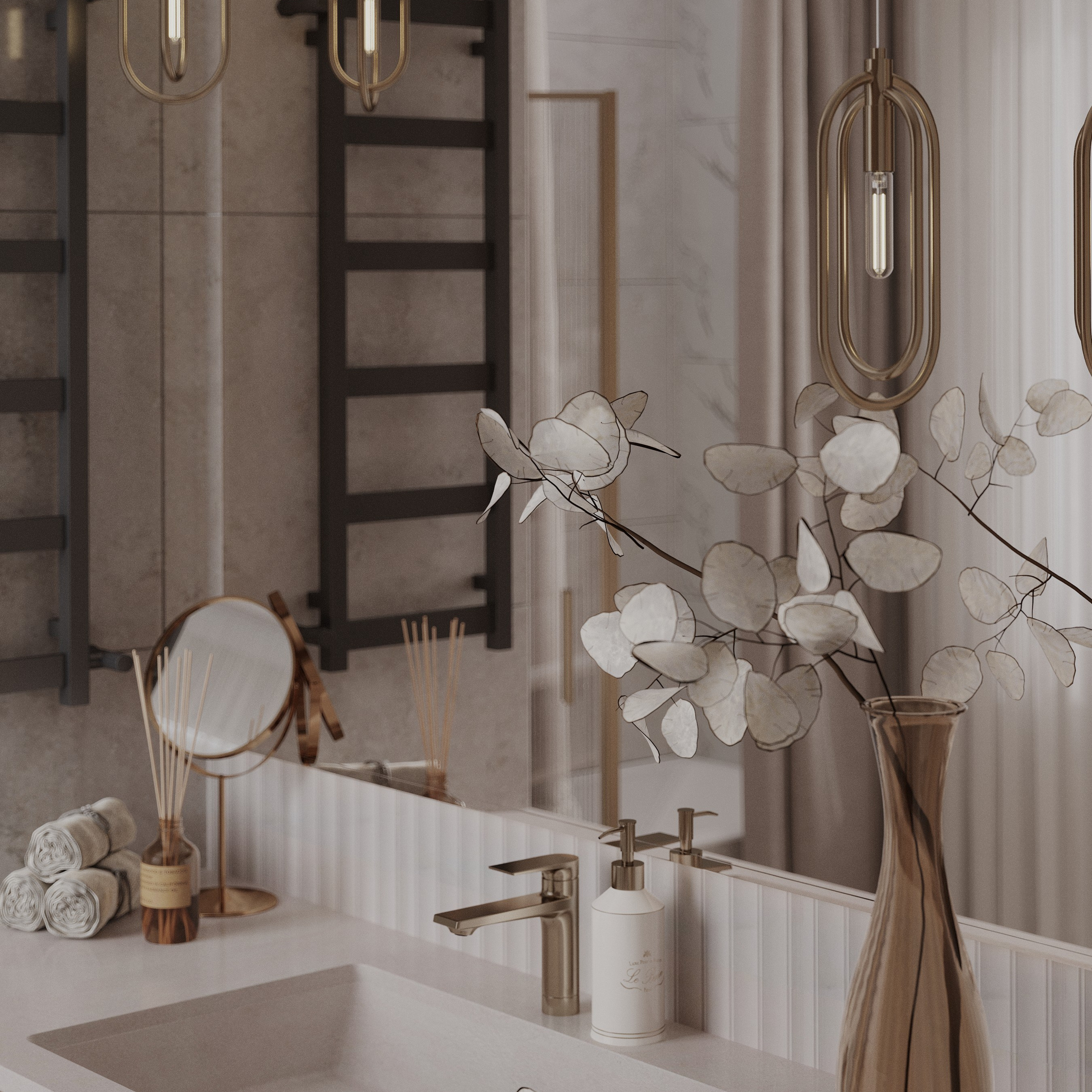 Spa «Brume de Jade». Портфолио 3D визуализатора