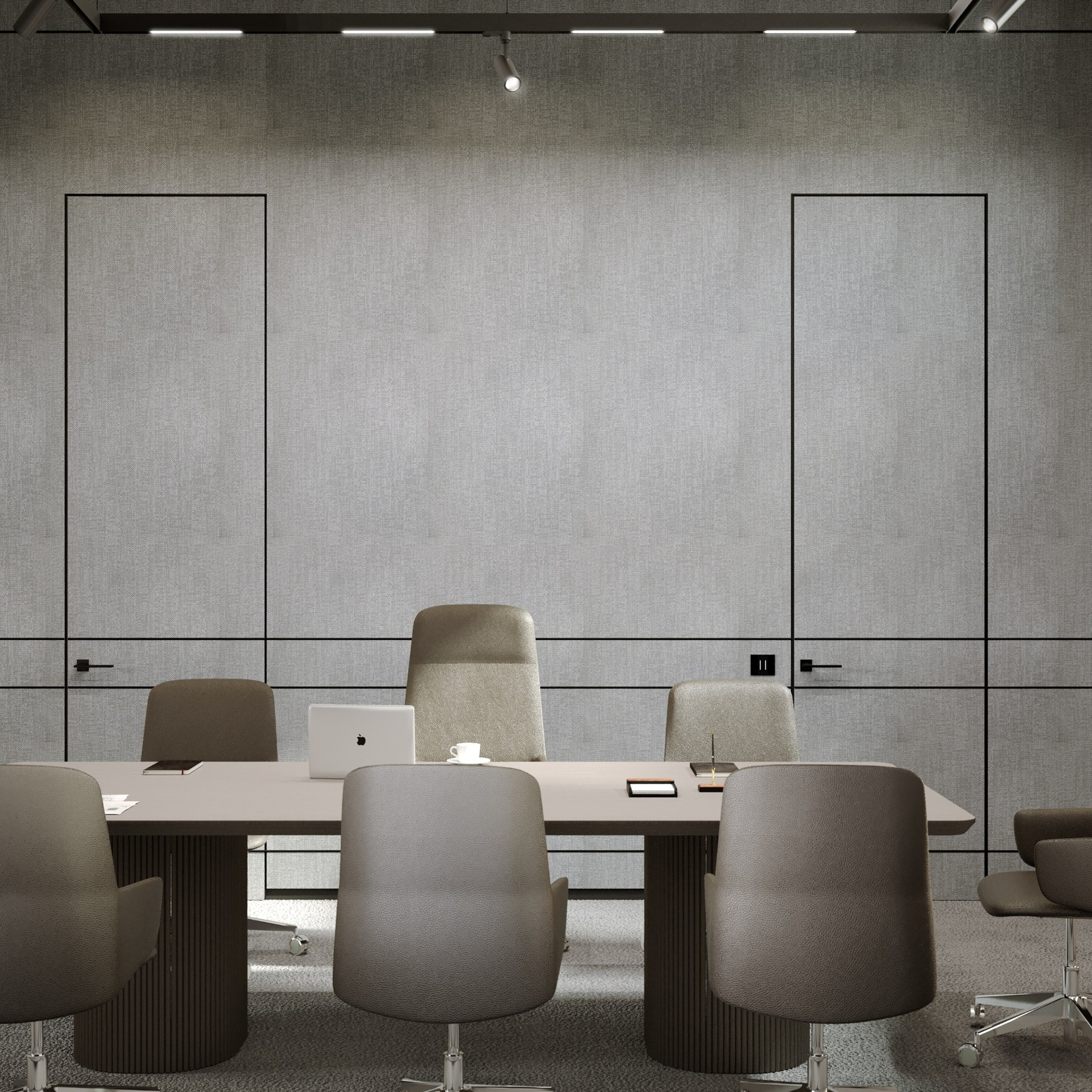 Офис Level — 2023 год. Портфолио 3D визуализатора