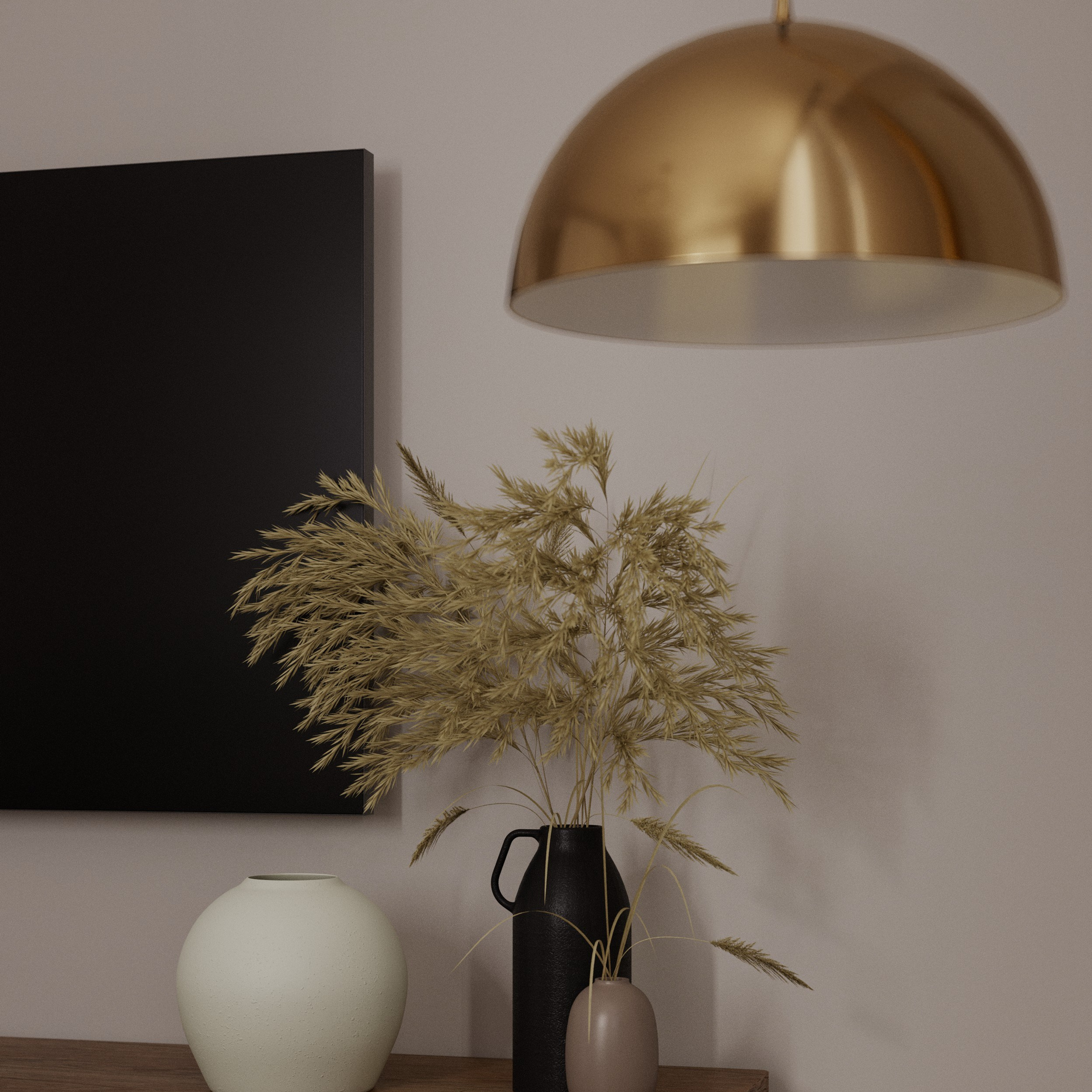 Living «Charme Caché». Портфолио 3D визуализатора