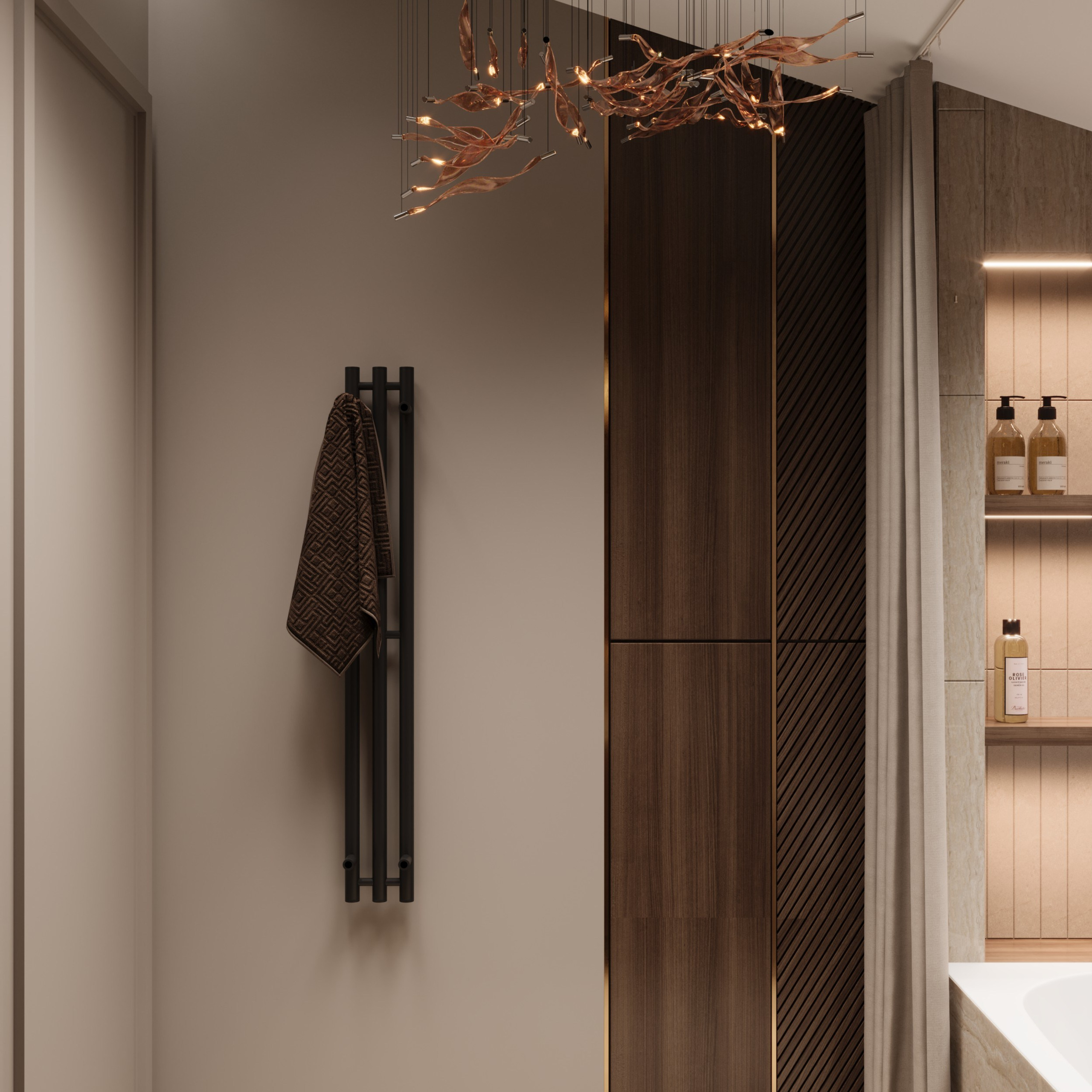 Bath «Reflet d'Opale». Портфолио 3D визуализатора