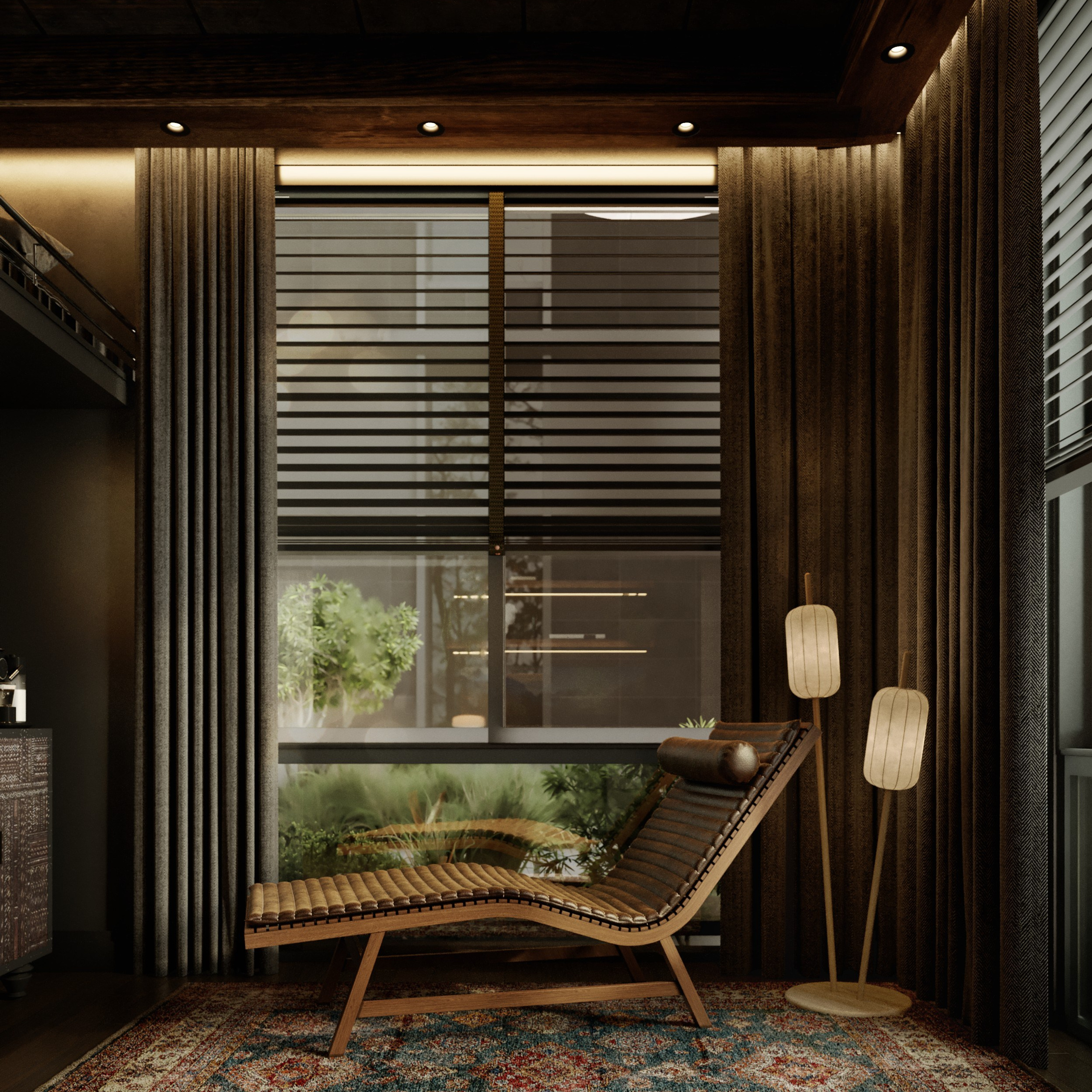 Кабинет. Портфолио 3D визуализатора