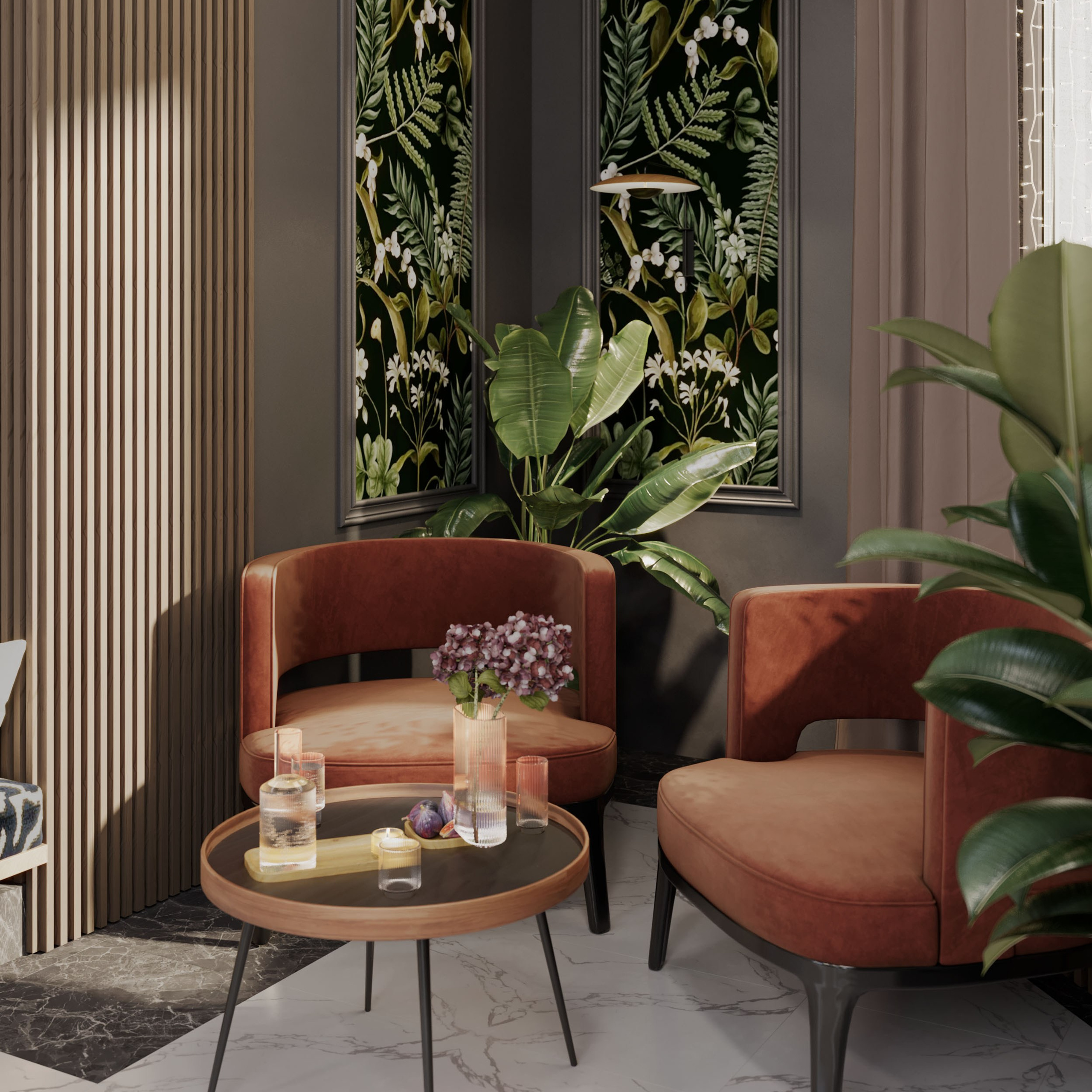 Ресторан Astoria. Портфолио 3D визуализатора