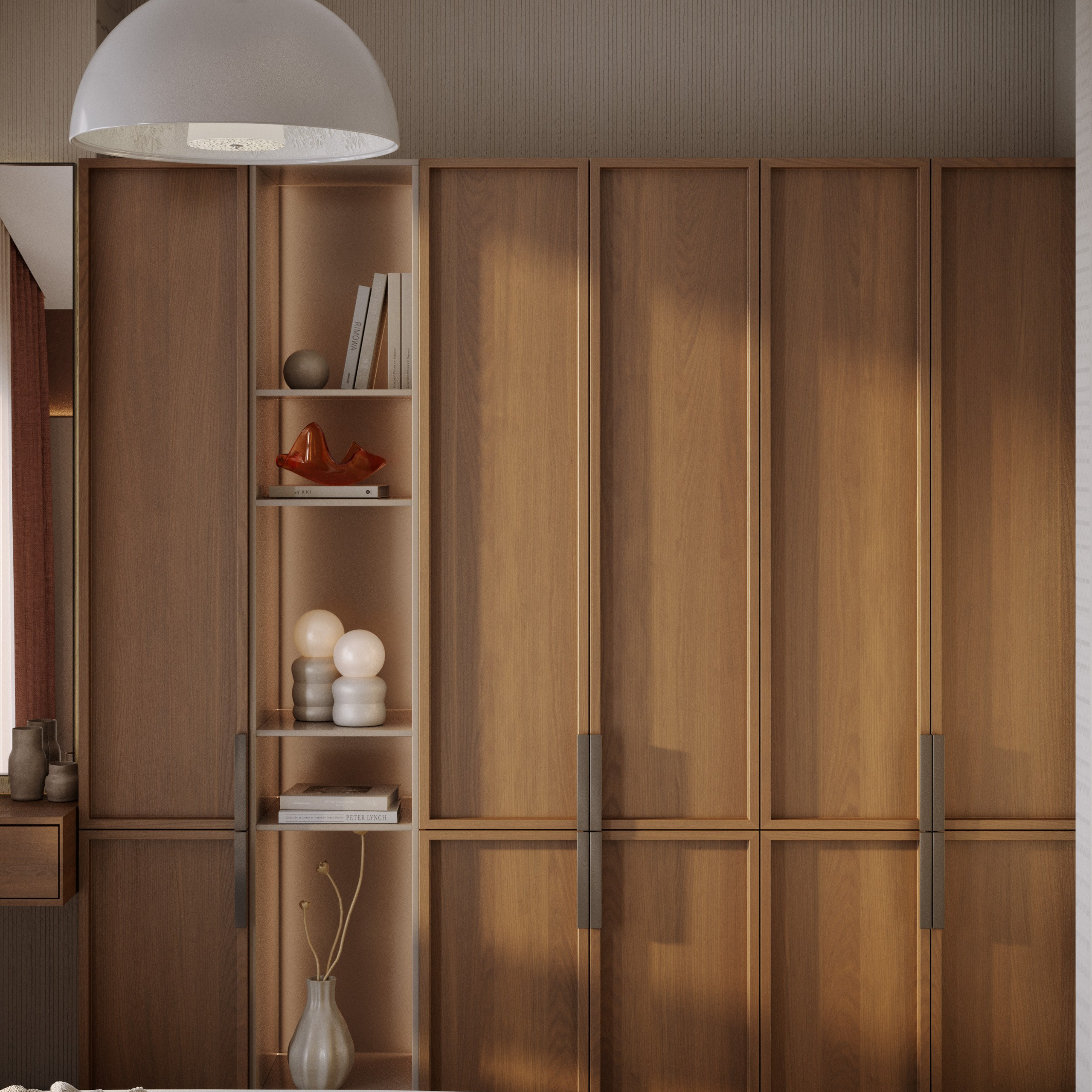 Chambre «L'Heure Bleue». Портфолио 3D визуализатора