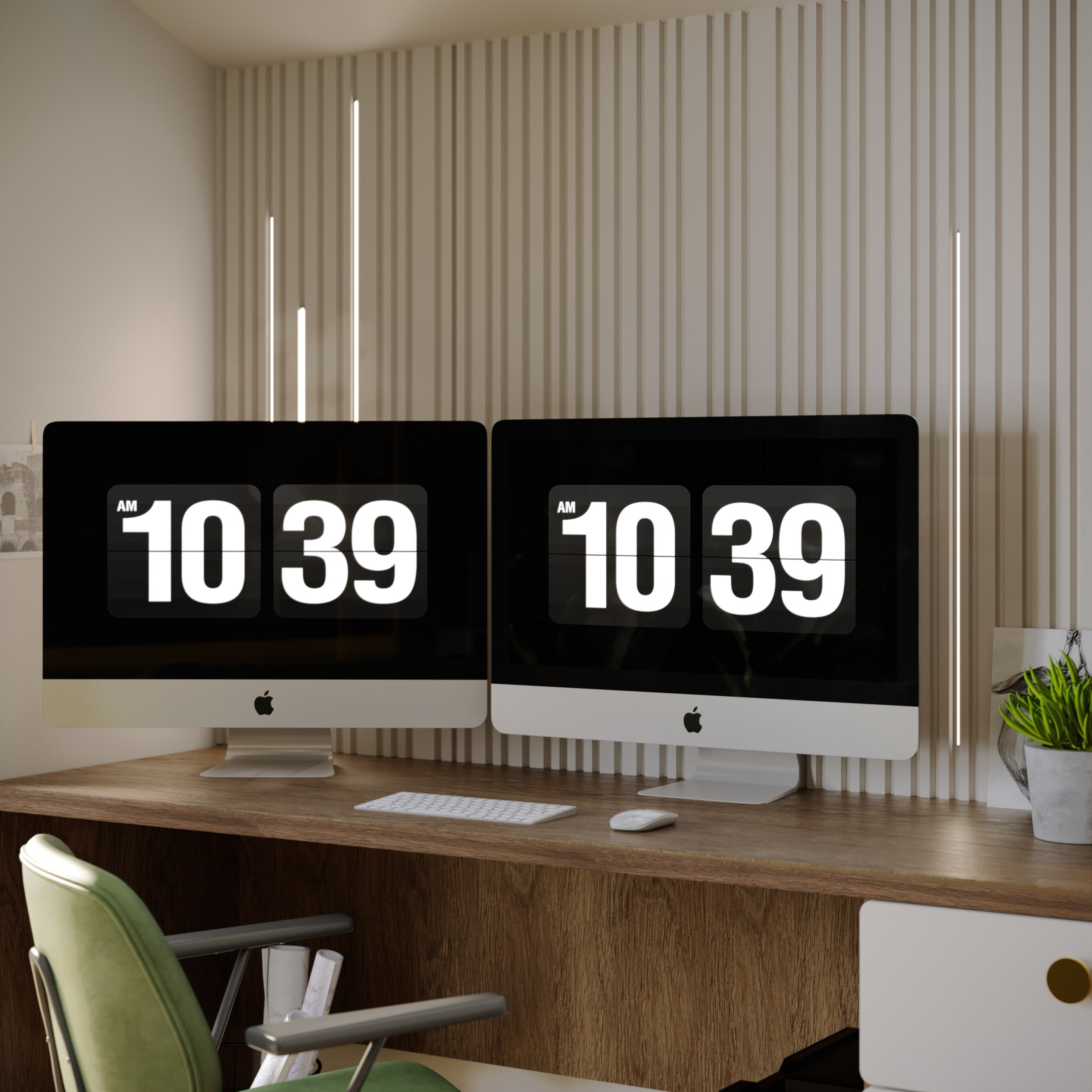 Study «Papyrus Ancien». Портфолио 3D визуализатора