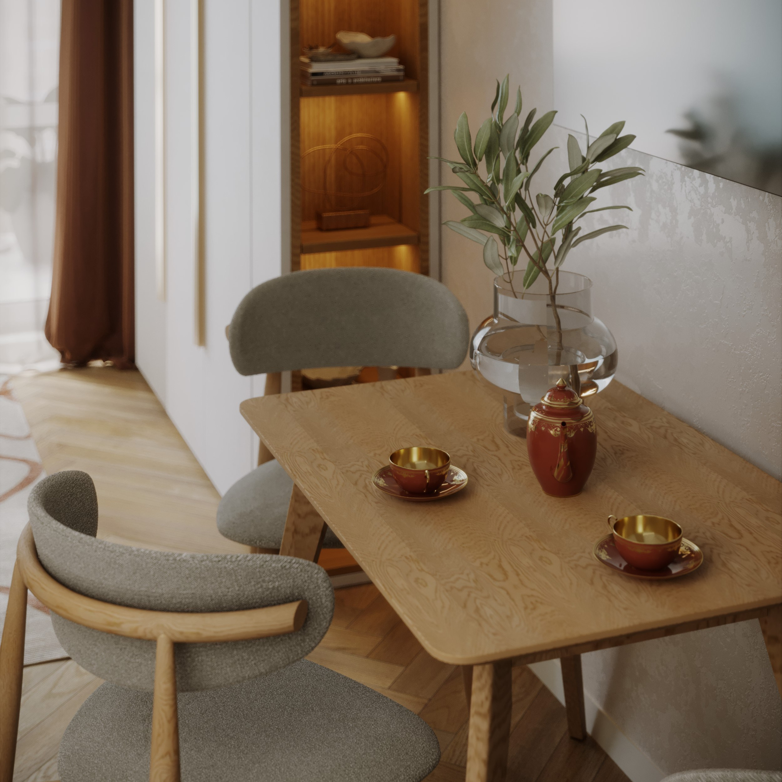 Apart 604. Портфолио 3D визуализатора