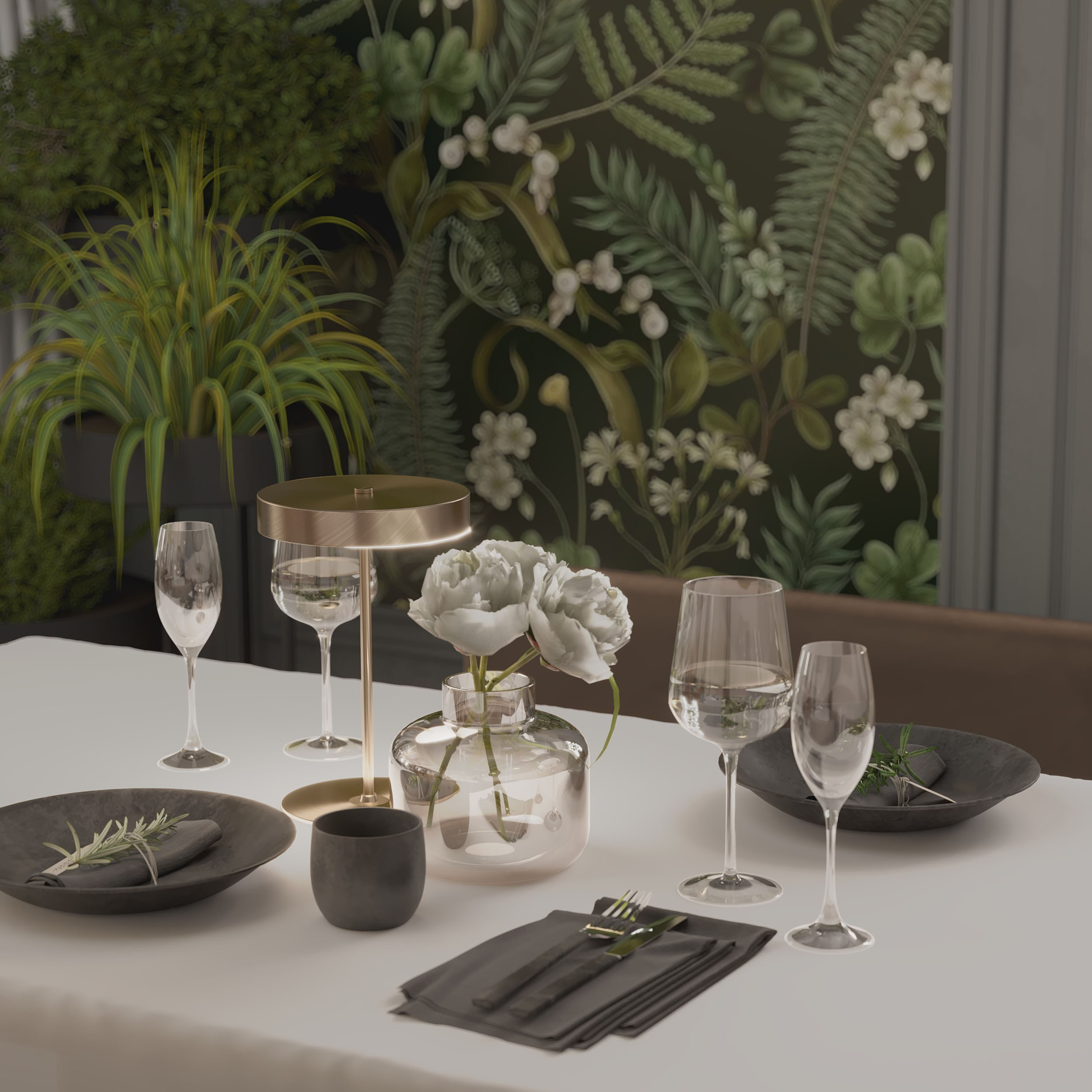 Ресторан Astoria. Портфолио 3D визуализатора