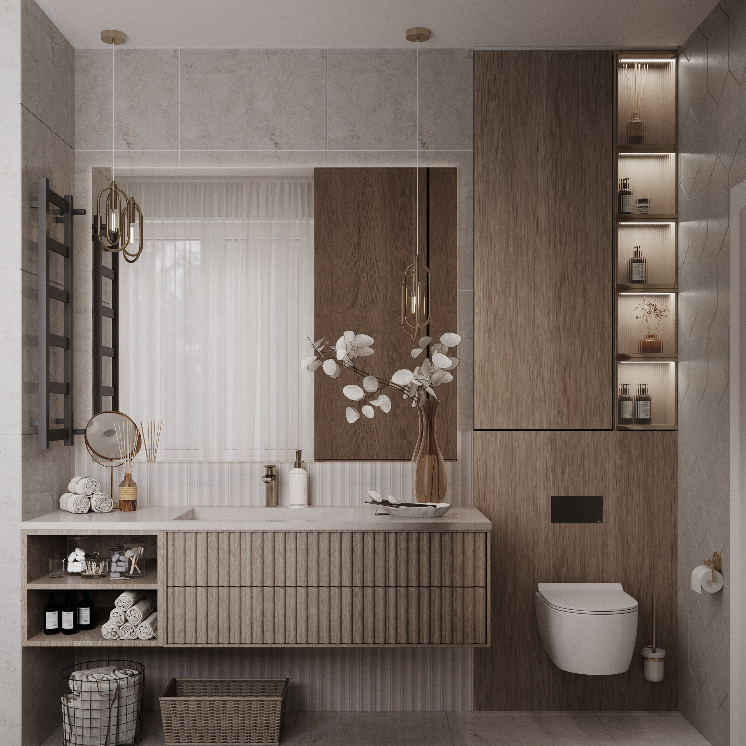 Spa «Brume de Jade». Портфолио 3D визуализатора