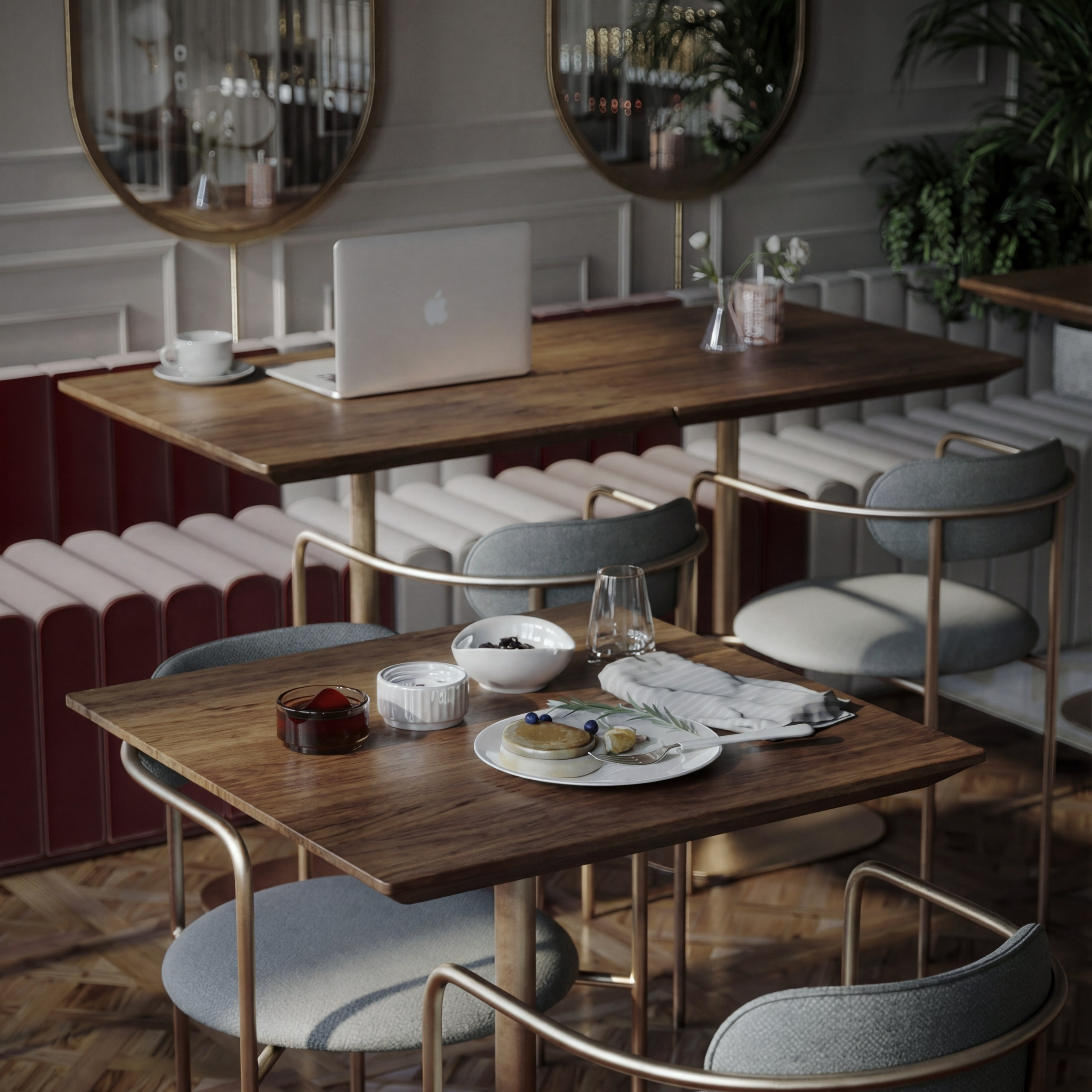 Кафе — Сытый кот. Портфолио 3D визуализатора