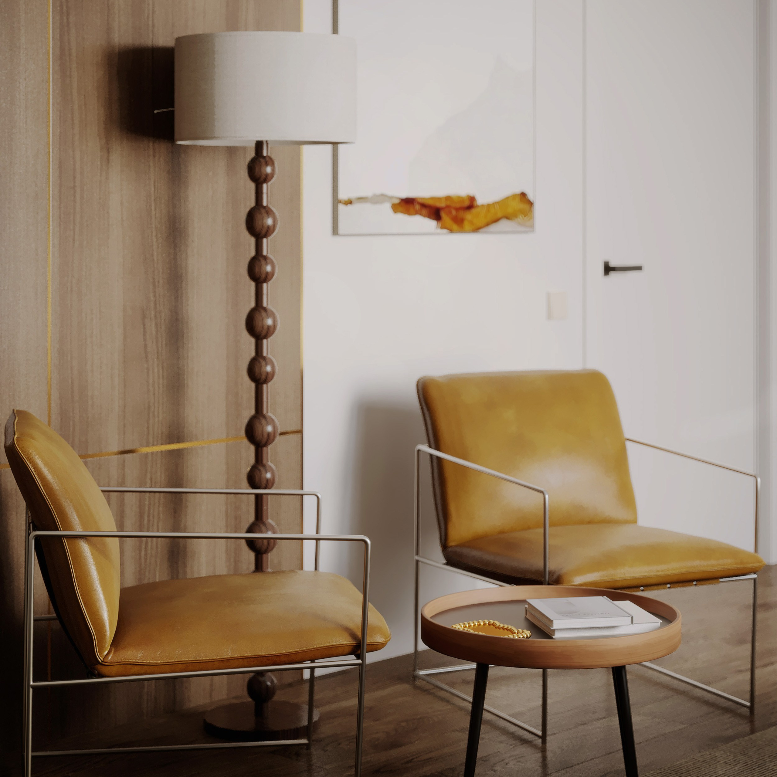 Bedroom «Nuage Doux». Портфолио 3D визуализатора