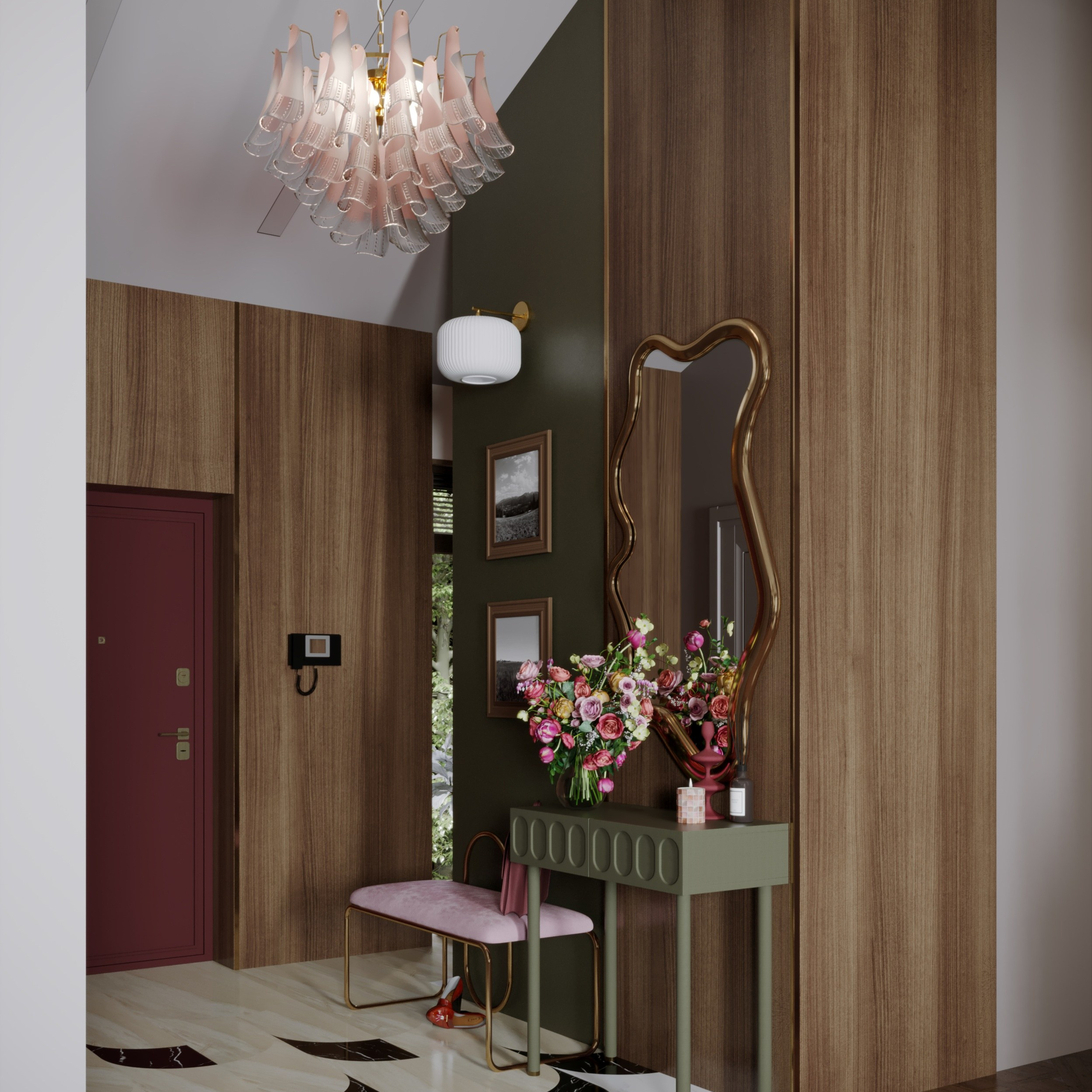 Bureau «Bois Savant». Портфолио 3D визуализатора