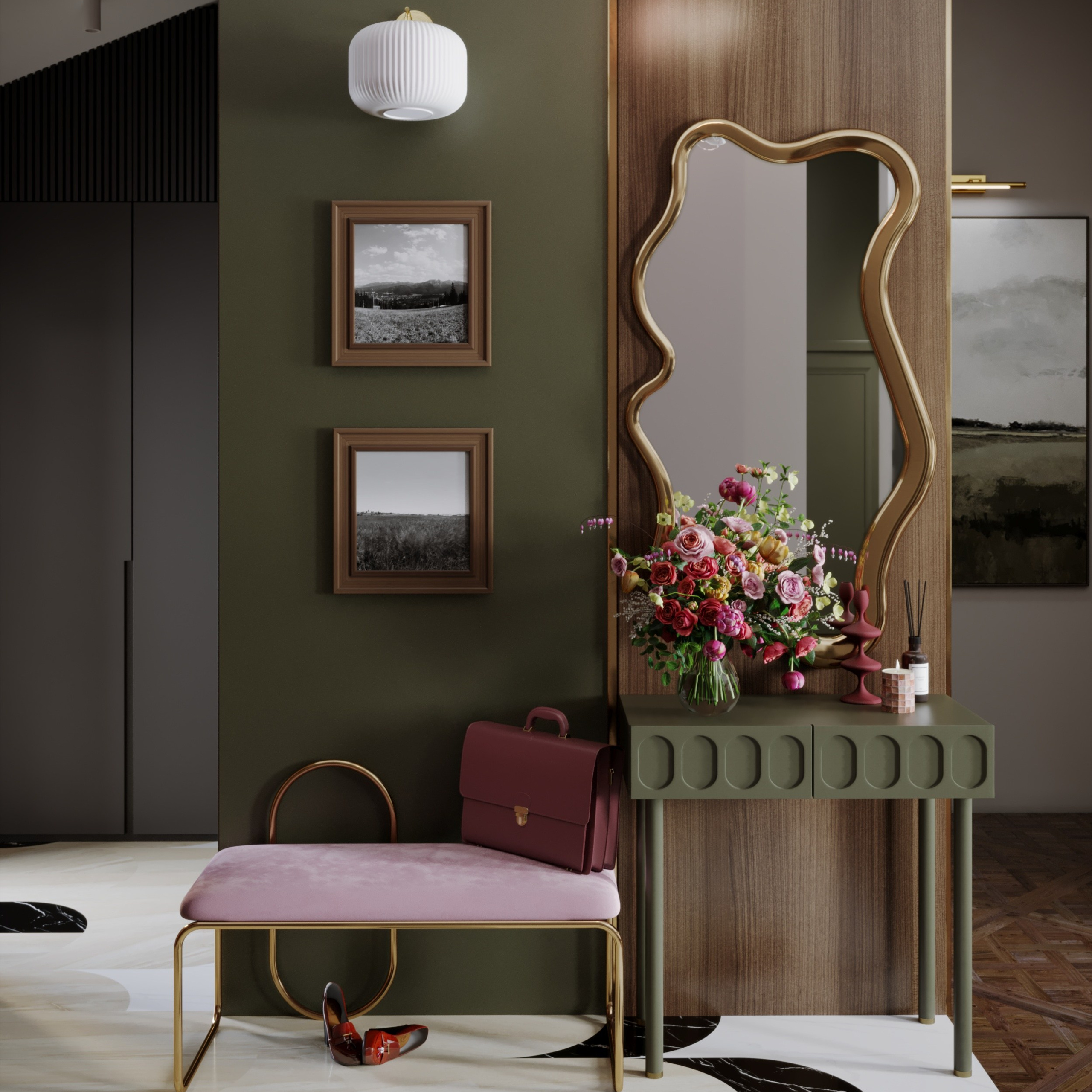 Bureau «Bois Savant». Портфолио 3D визуализатора