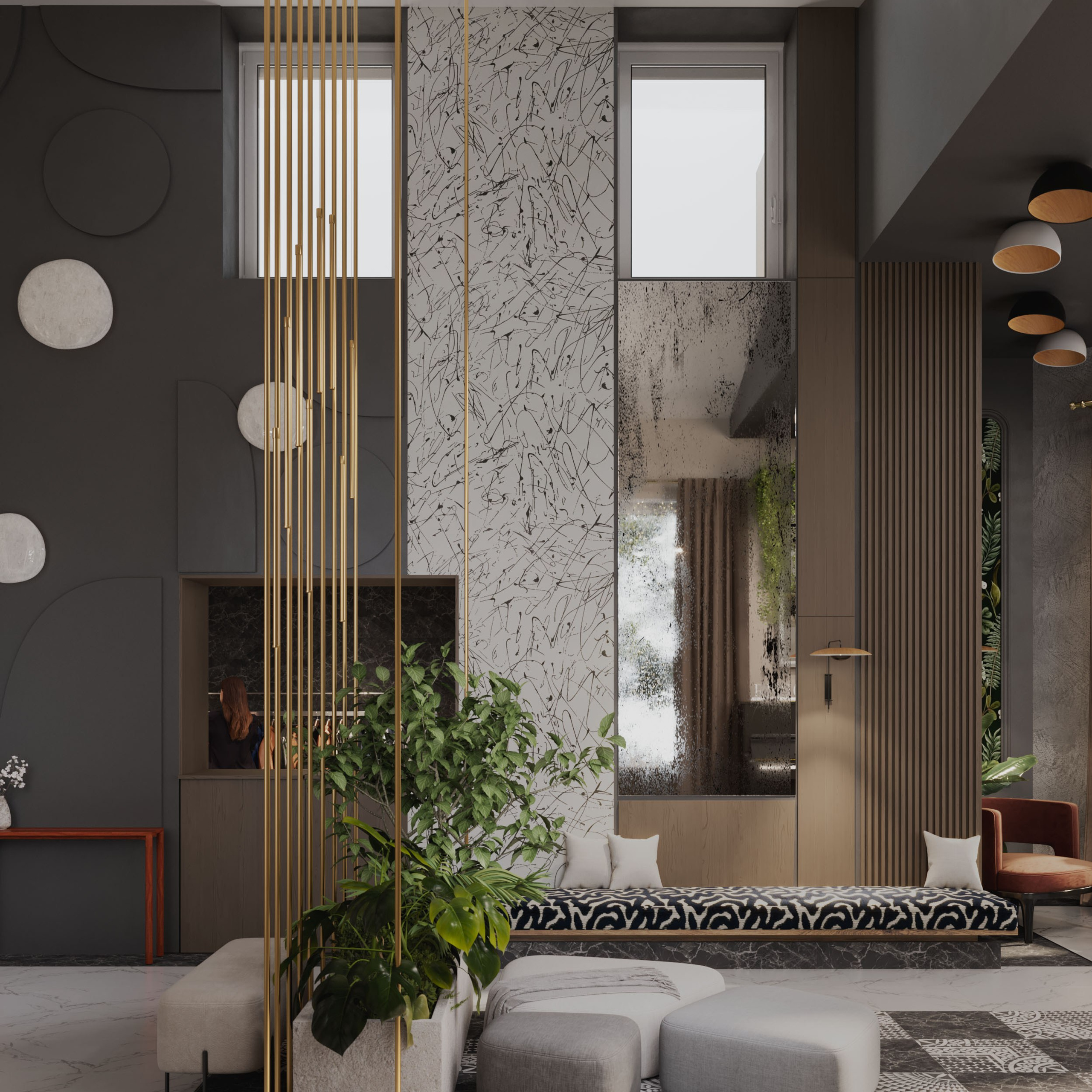 Ресторан Astoria. Портфолио 3D визуализатора