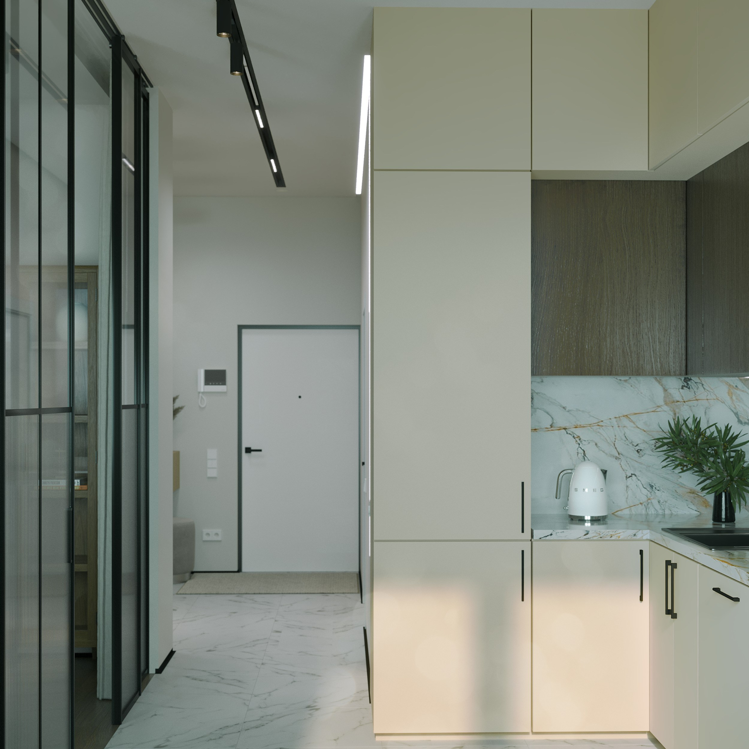 Apart 806. Портфолио 3D визуализатора