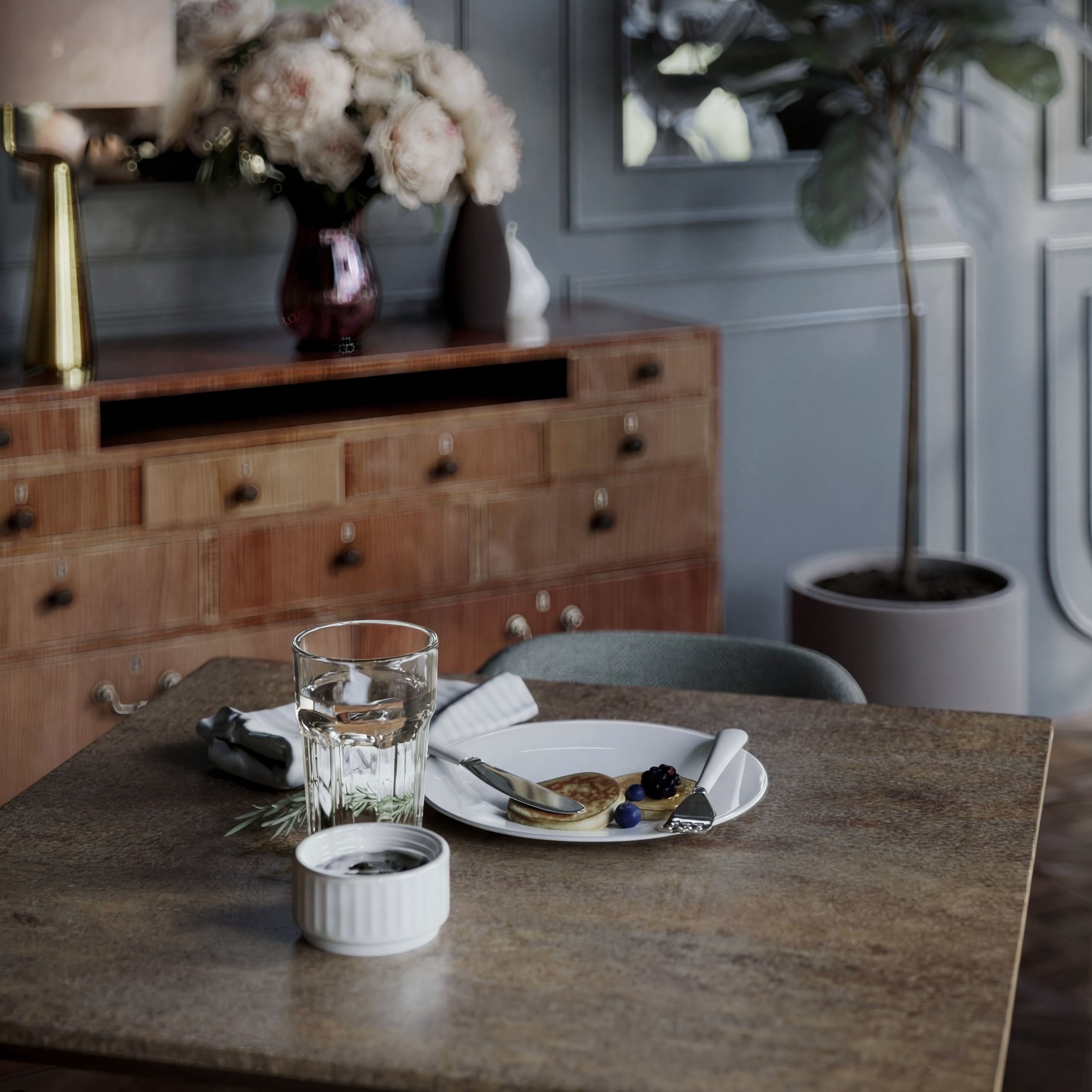 Кафе — Сытый кот. Портфолио 3D визуализатора