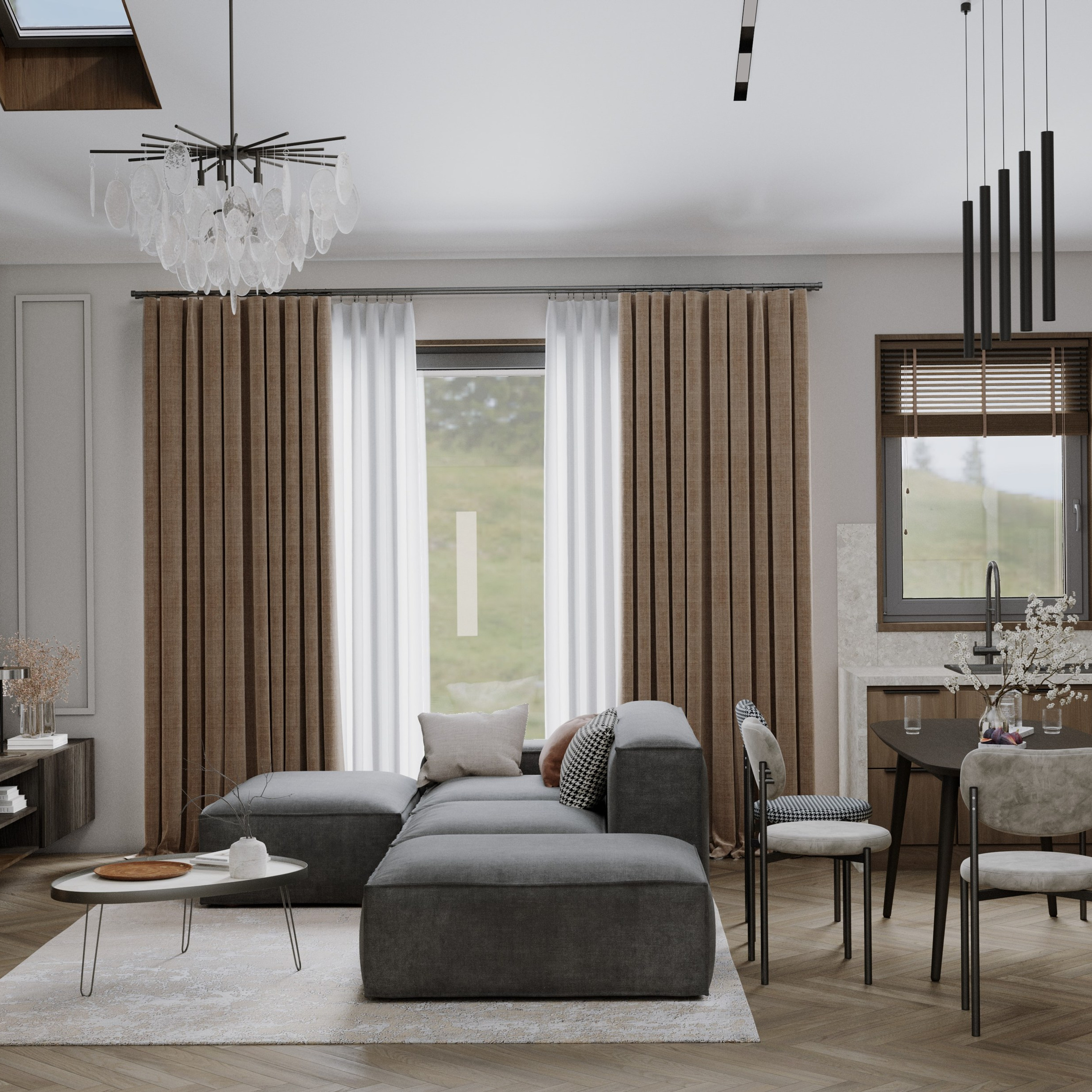 Kitchen «L'Art Culinaire». Портфолио 3D визуализатора