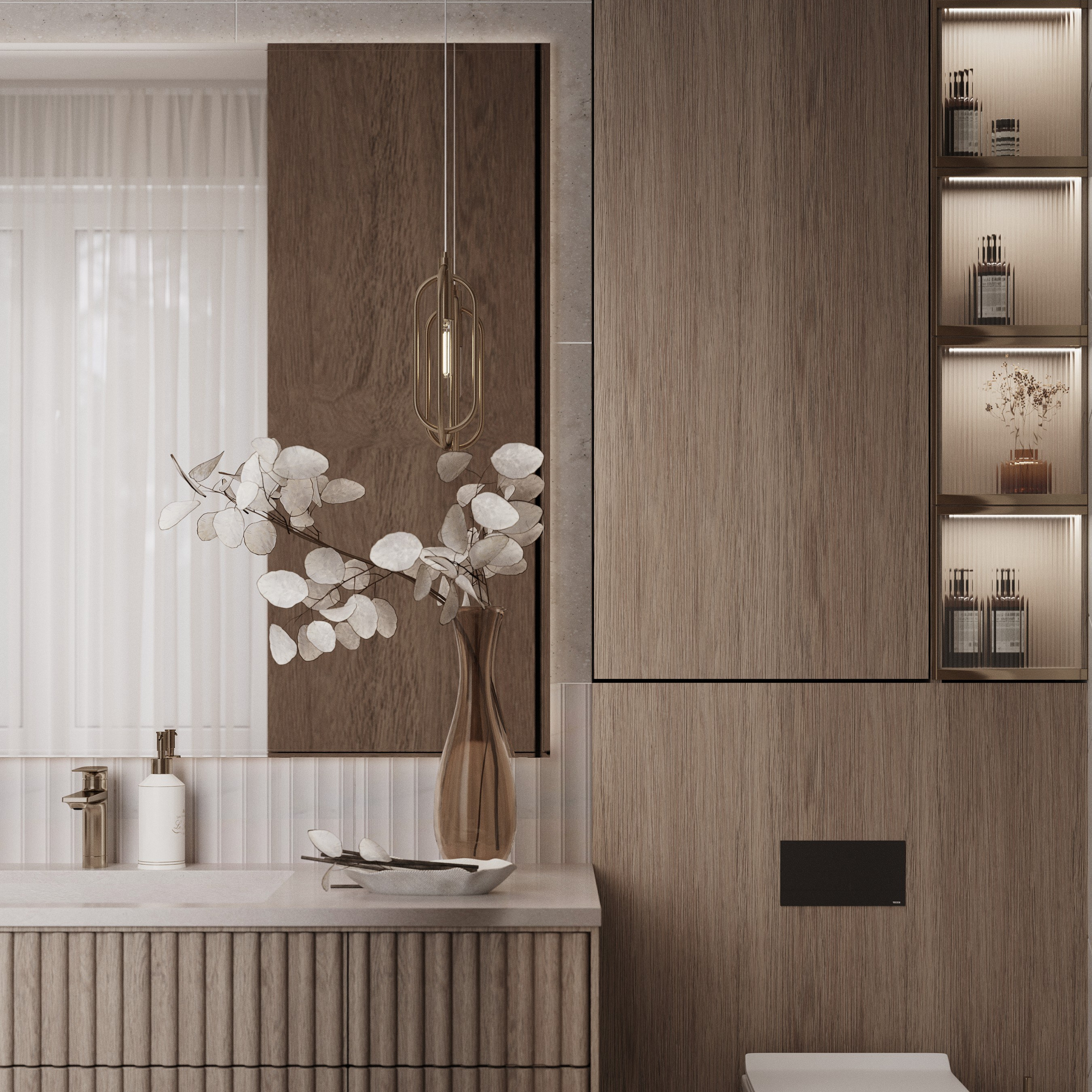 Spa «Brume de Jade». Портфолио 3D визуализатора