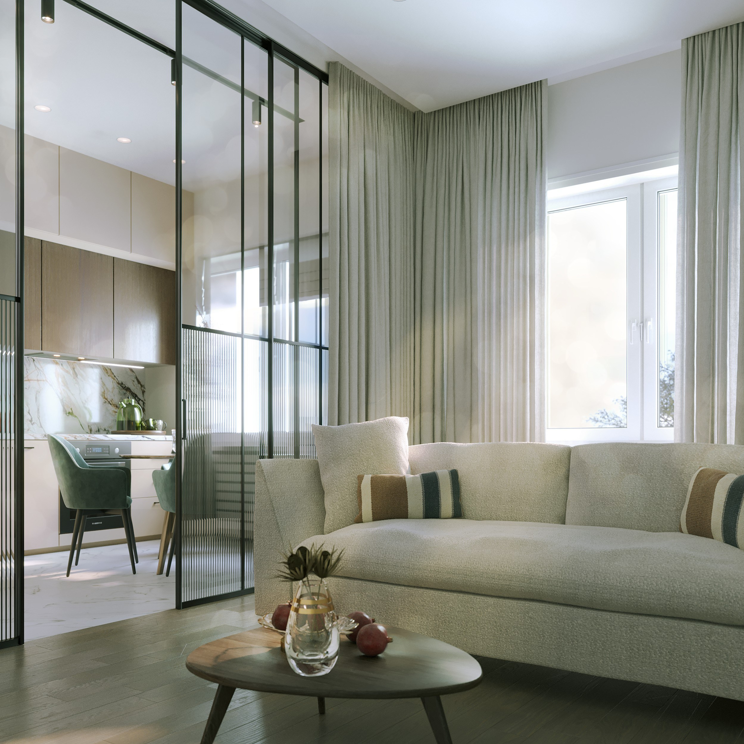 Apart 806. Портфолио 3D визуализатора