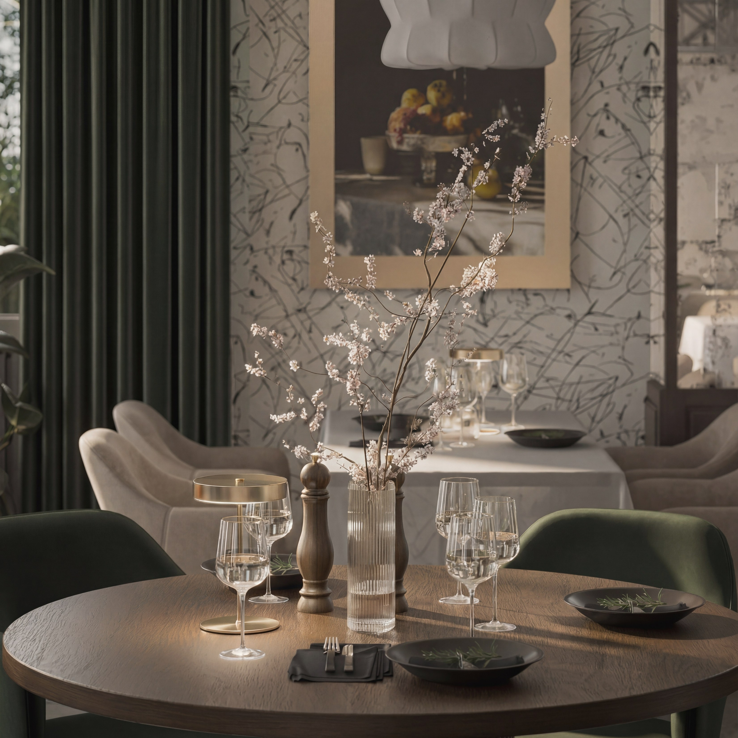 Ресторан Astoria. Портфолио 3D визуализатора