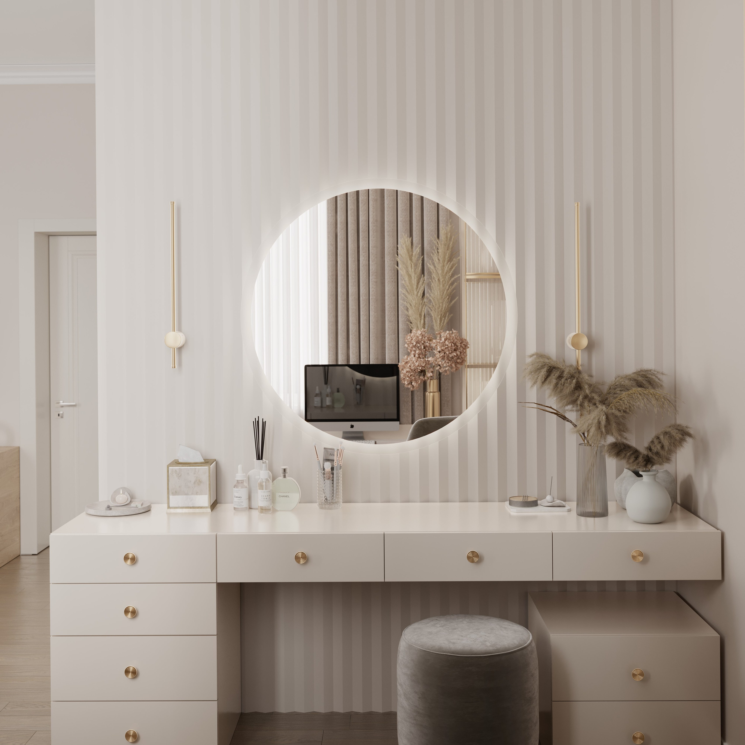 Living «Charme Caché». Портфолио 3D визуализатора