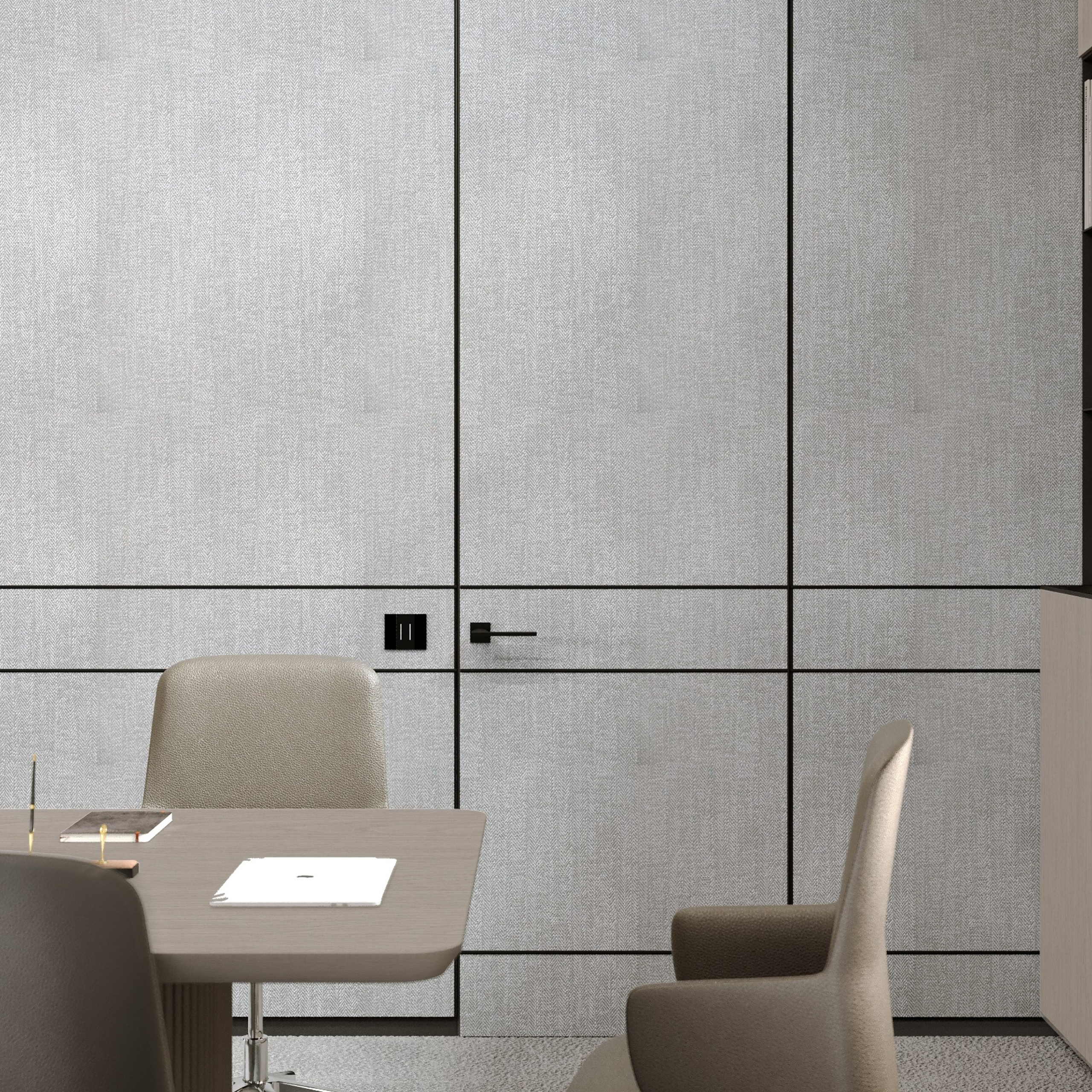 Офис Level — 2023 год. Портфолио 3D визуализатора