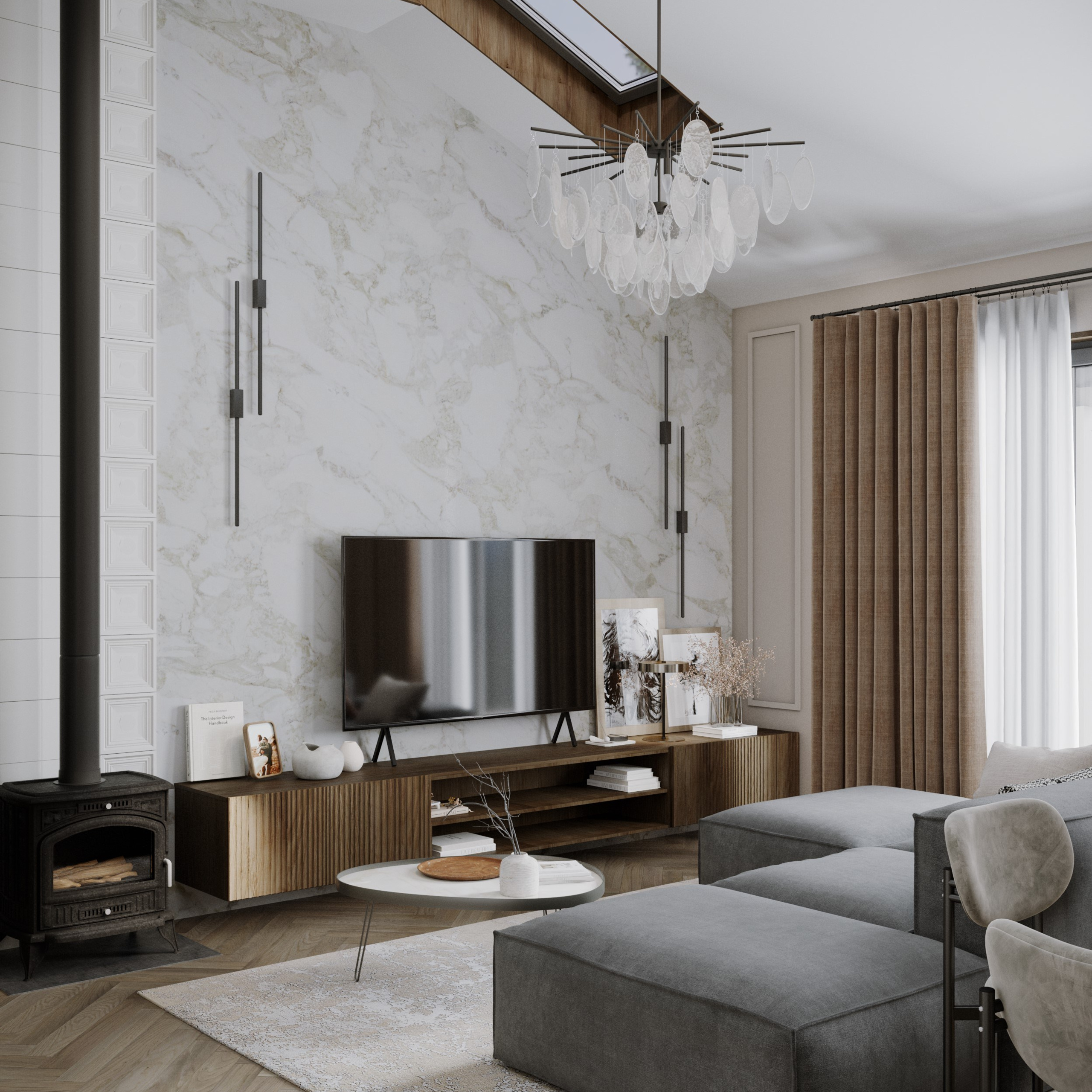 Kitchen «L'Art Culinaire». Портфолио 3D визуализатора