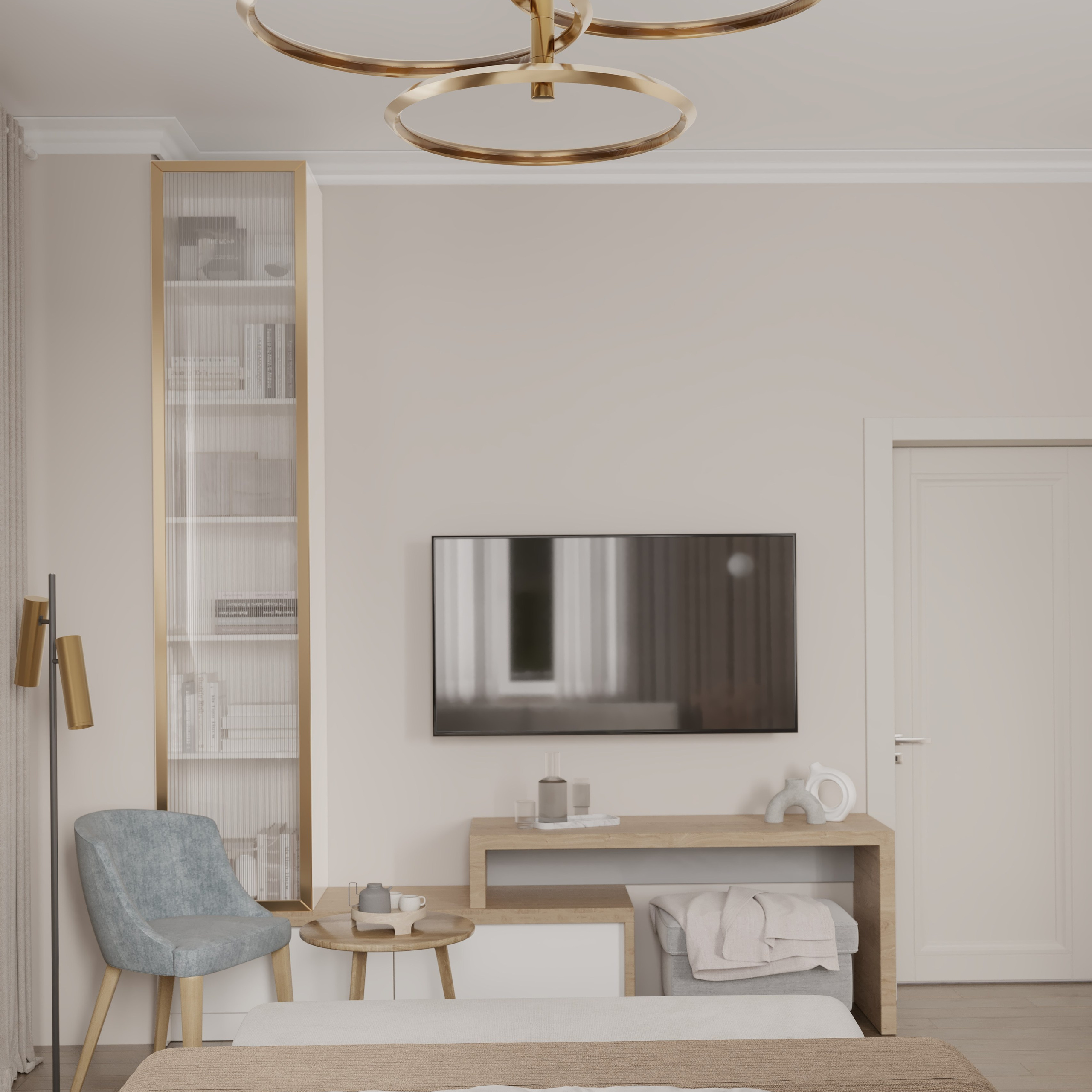 Living «Charme Caché». Портфолио 3D визуализатора