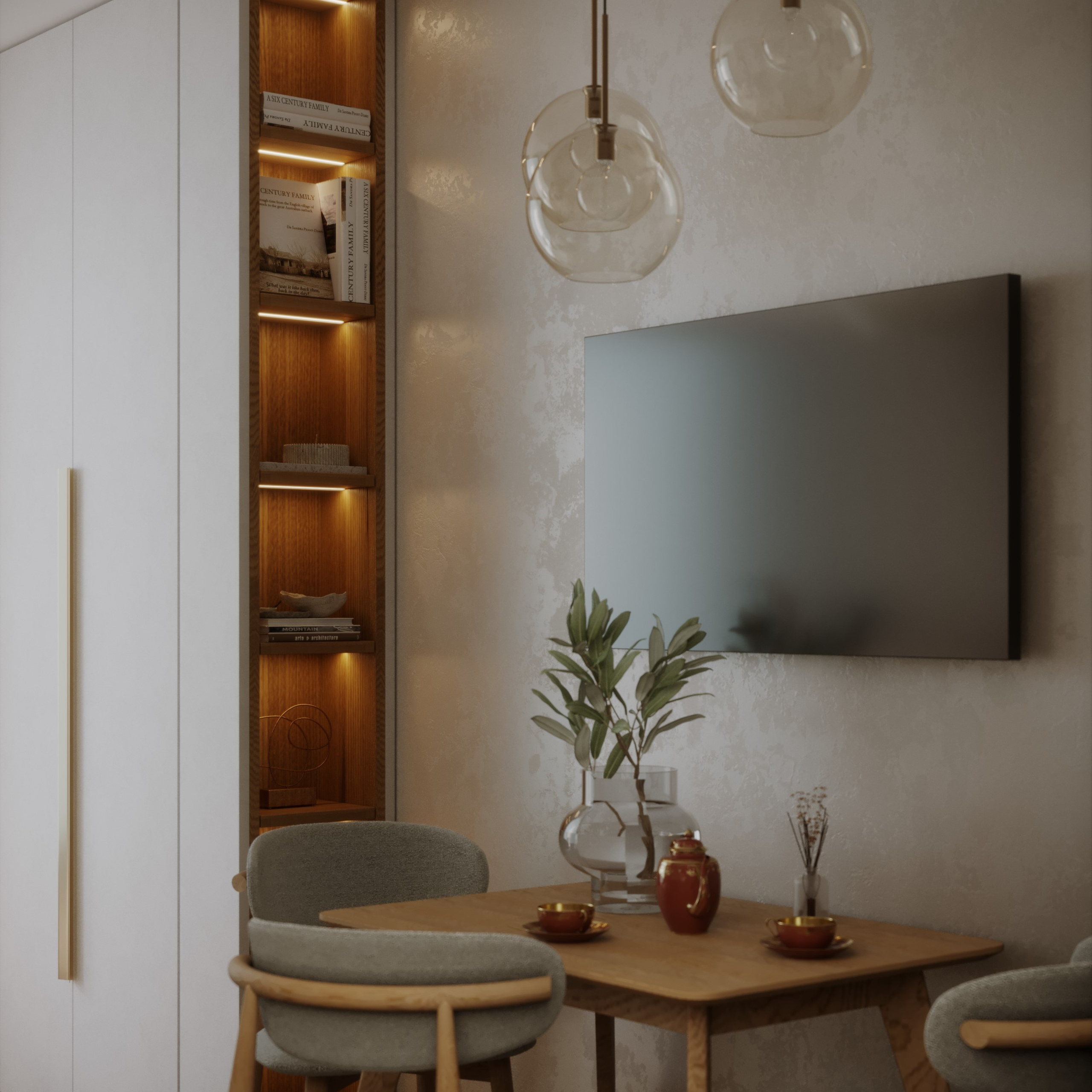 Apart 604. Портфолио 3D визуализатора