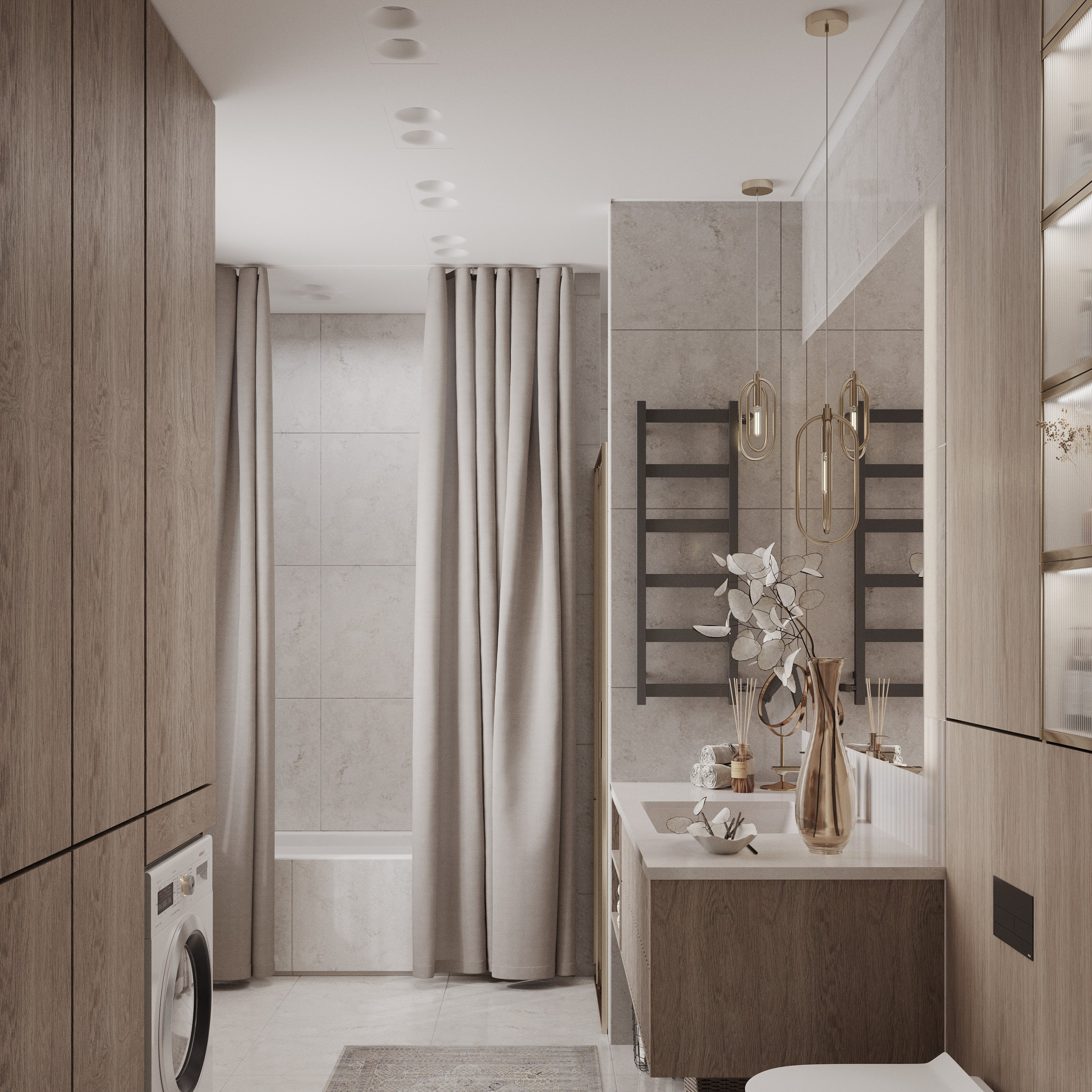 Spa «Brume de Jade». Портфолио 3D визуализатора