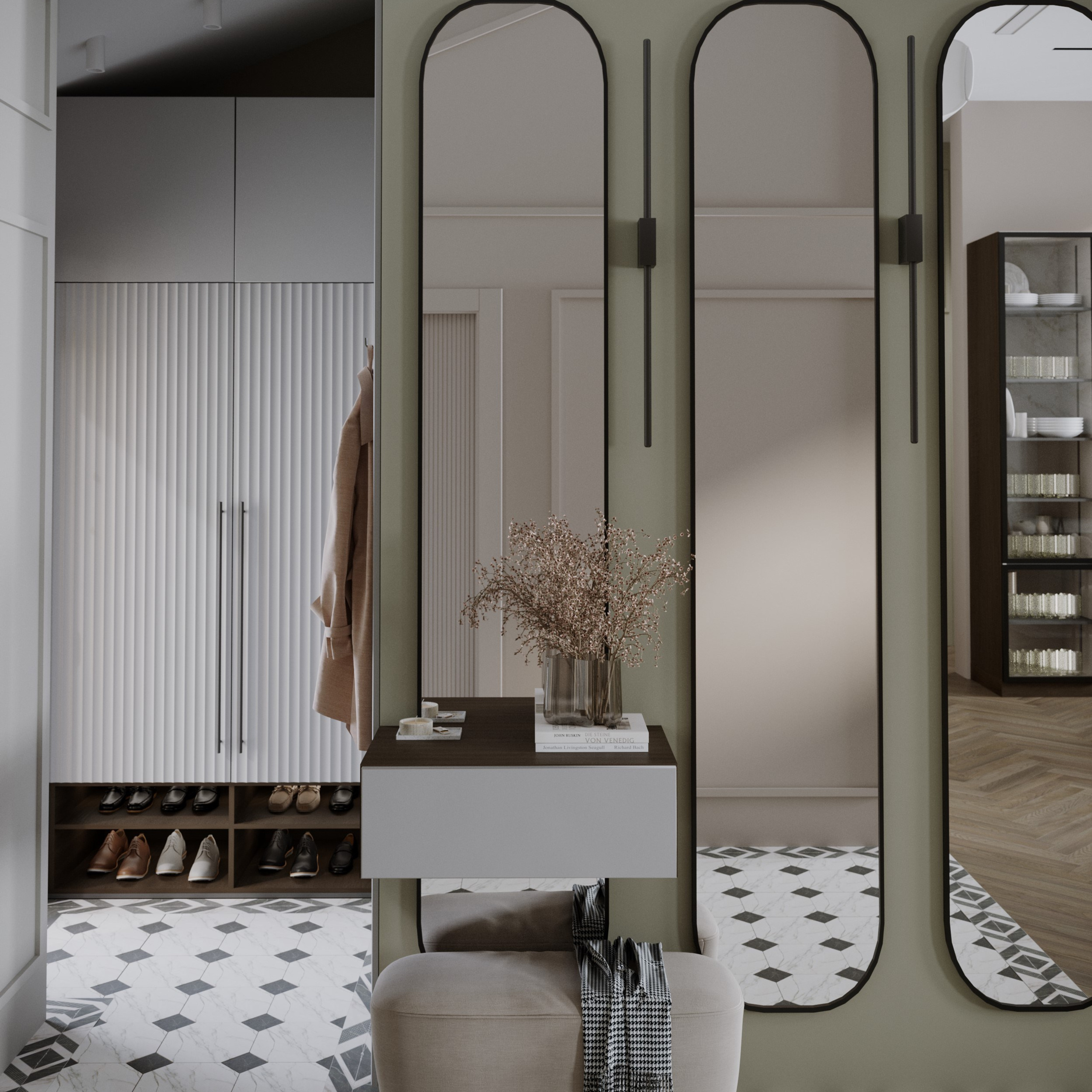 Kitchen «L'Art Culinaire». Портфолио 3D визуализатора