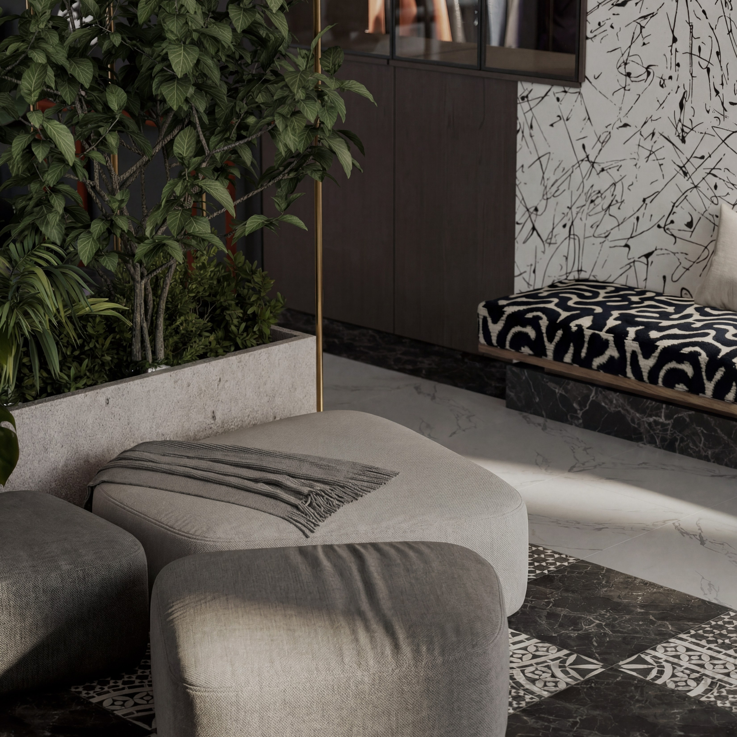 Ресторан Astoria. Портфолио 3D визуализатора