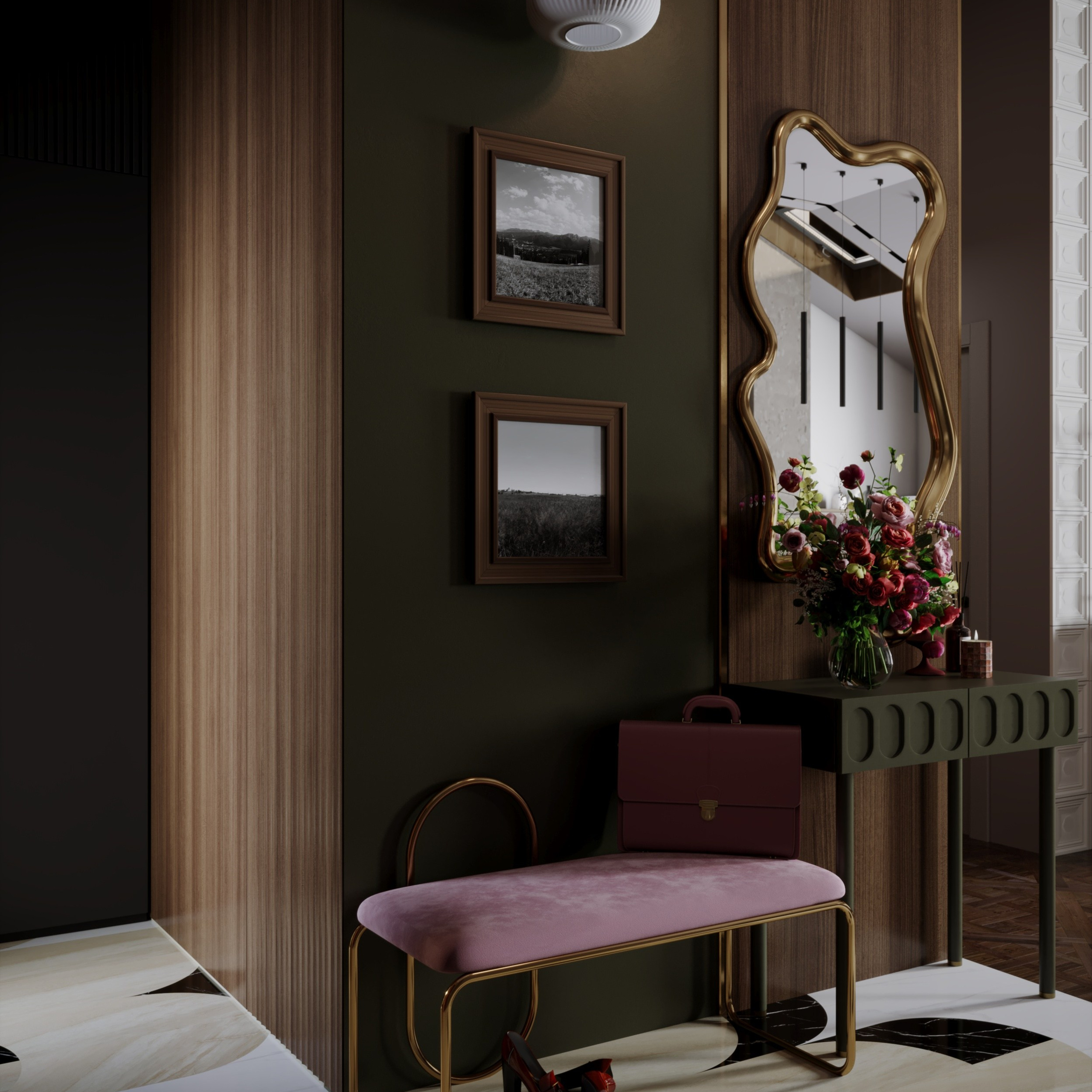 Bureau «Bois Savant». Портфолио 3D визуализатора