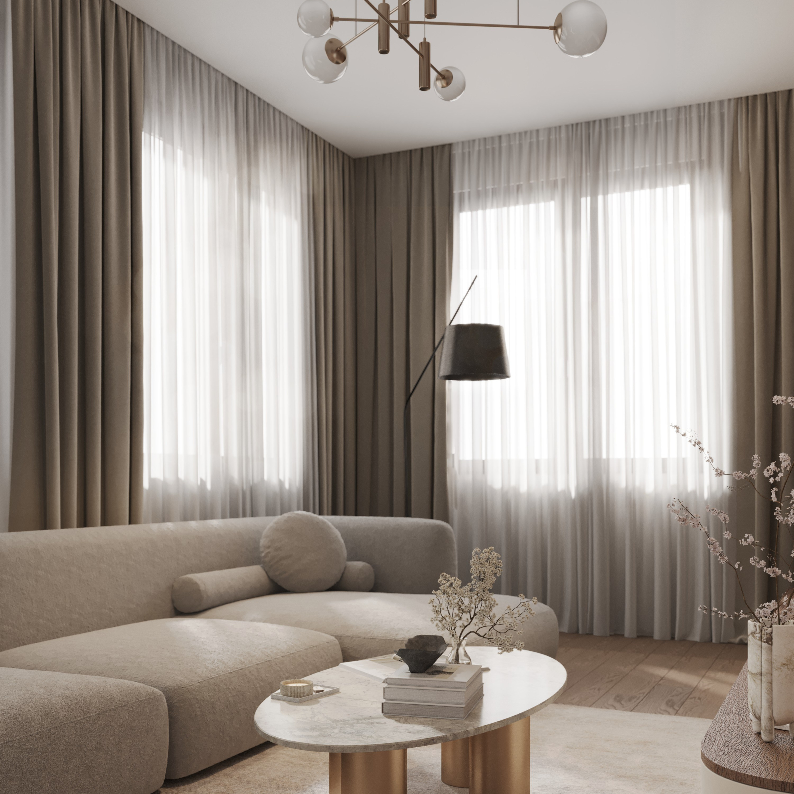 Apart 409. Портфолио 3D визуализатора