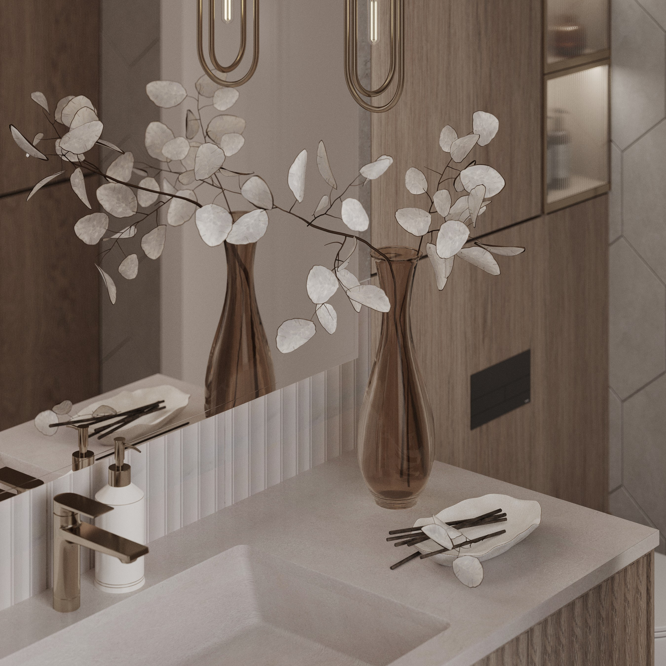 Spa «Brume de Jade». Портфолио 3D визуализатора