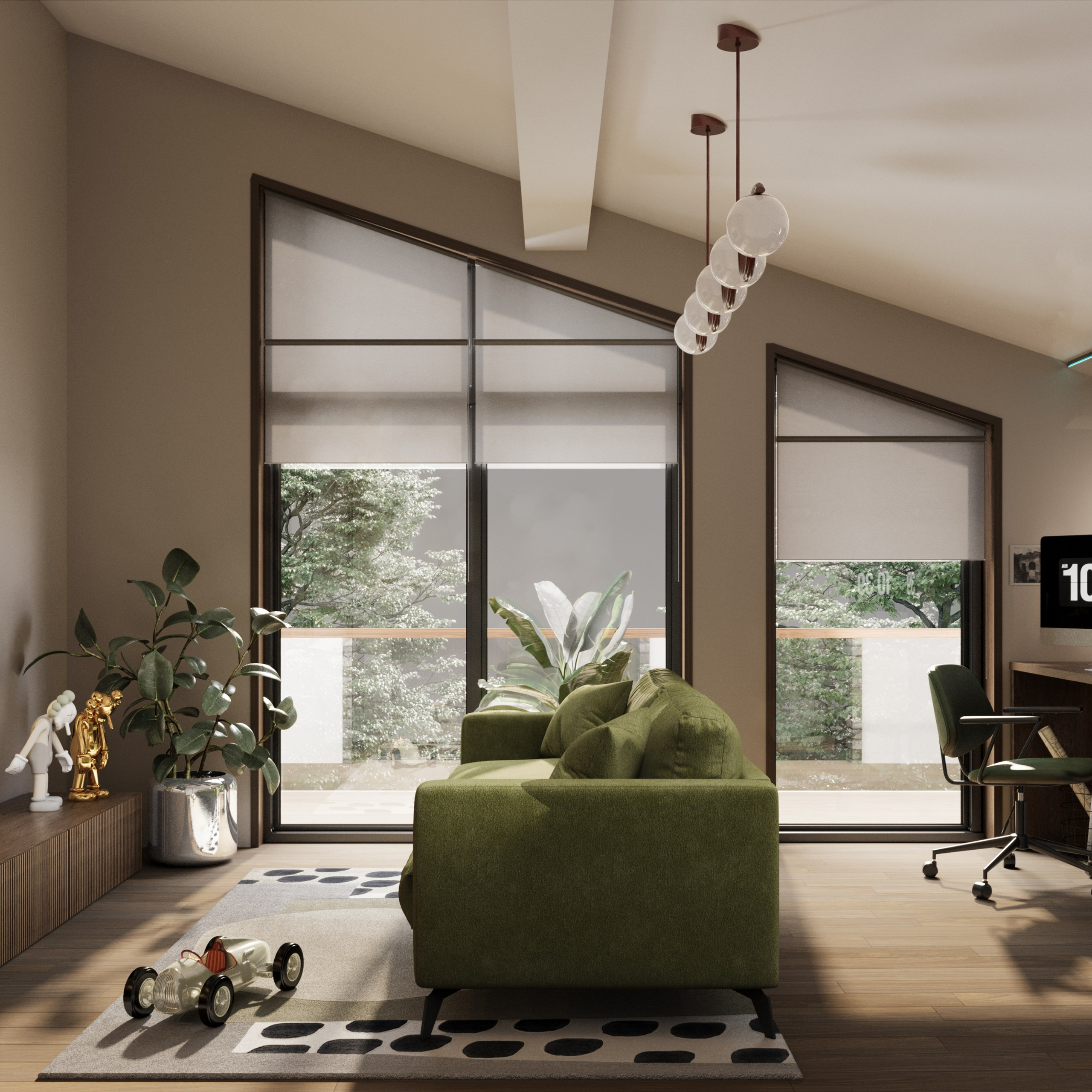 Study «Papyrus Ancien». Портфолио 3D визуализатора