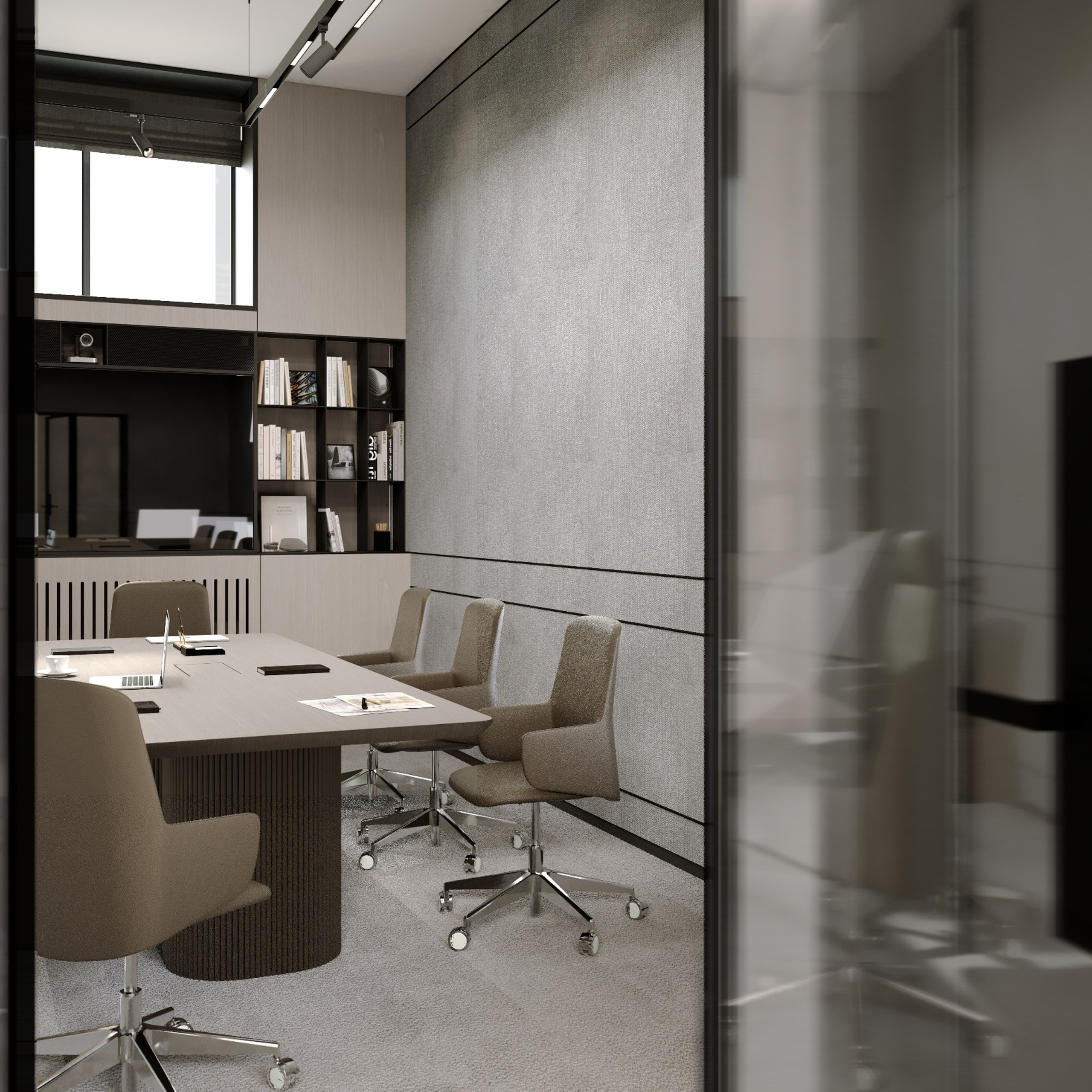 Офис Level — 2023 год. Портфолио 3D визуализатора