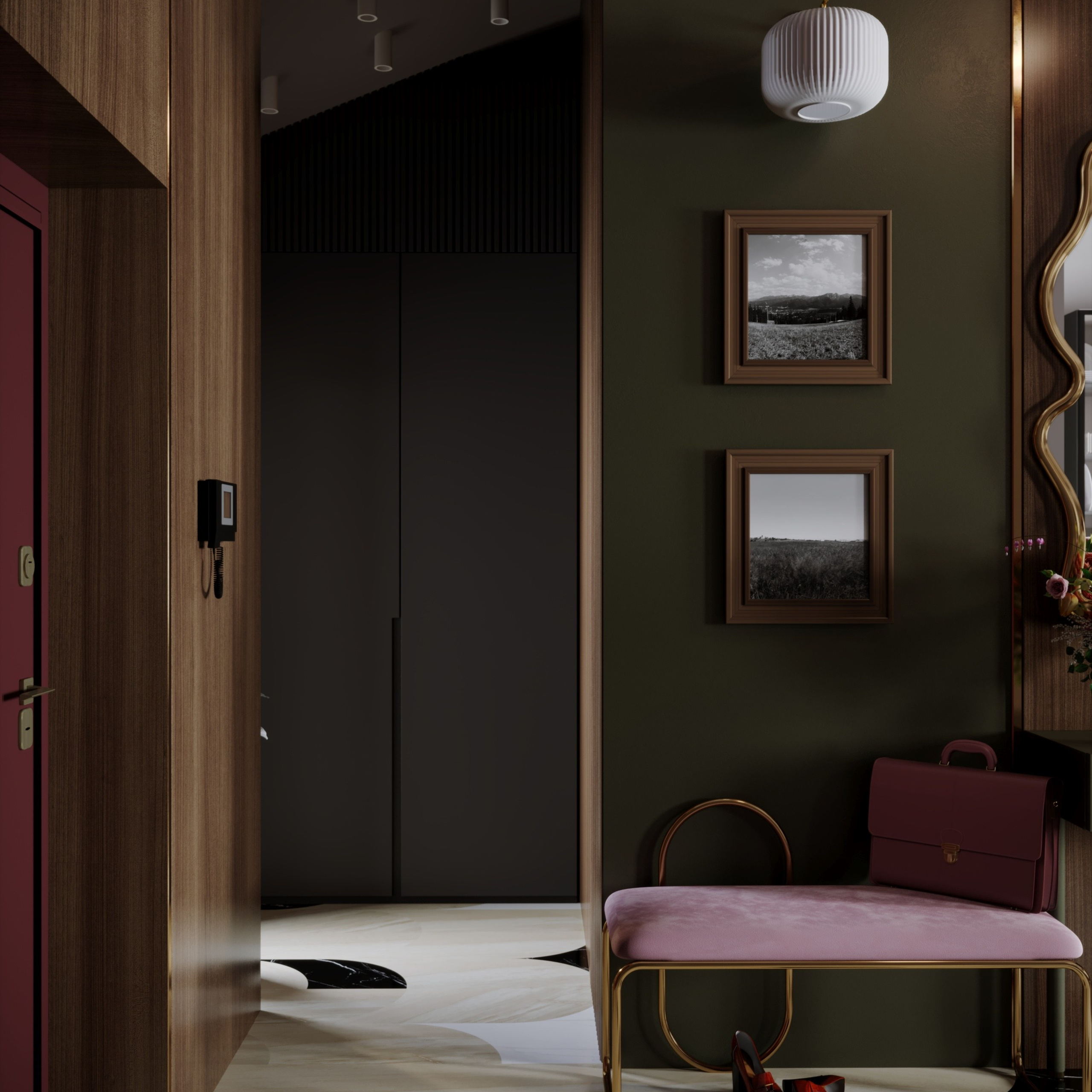 Bureau «Bois Savant». Портфолио 3D визуализатора